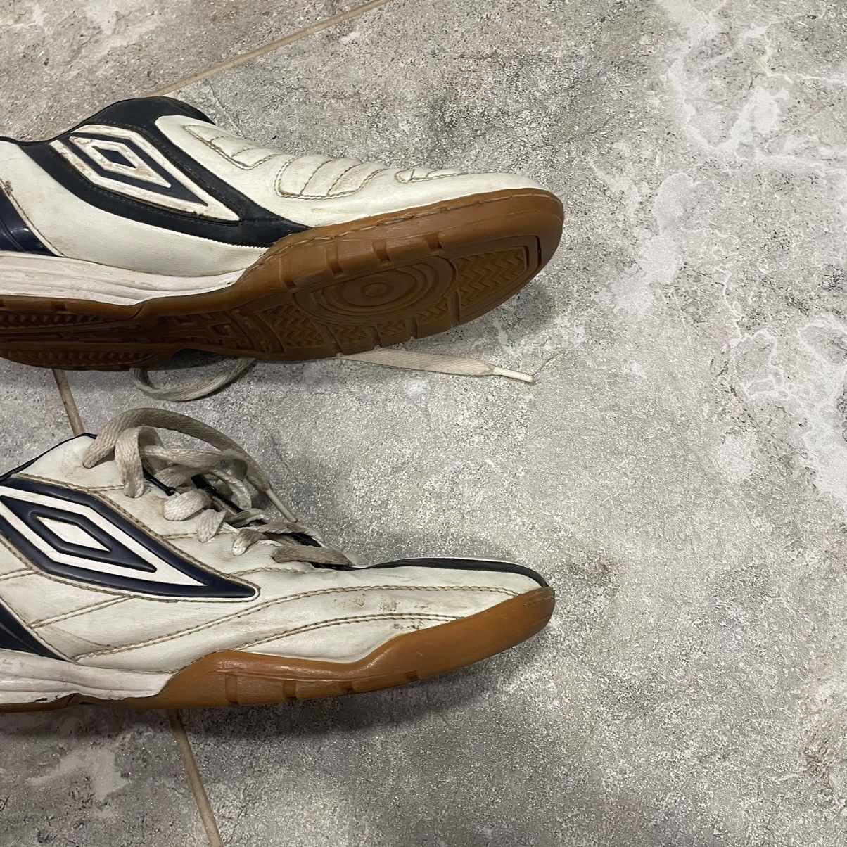 Pro Player × Umbro Vintage 90s Umbro PRO soccer boots SHOES FIFA UEFA skeleton Size US 10.5 / EU 43-44 - 3 Thumbnail