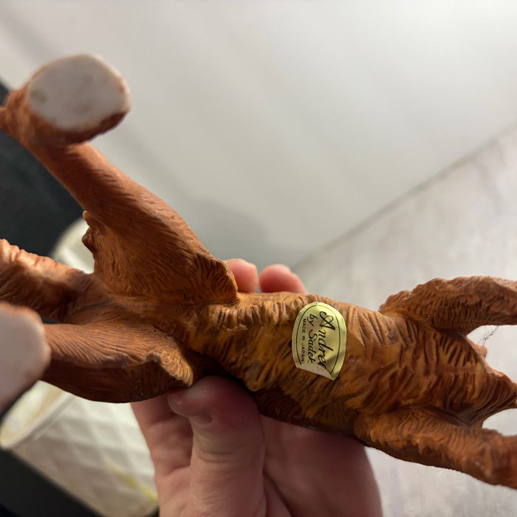 No Fear VINTAGE Andrea by Sadek Japan IRISH SETTER Dog Figurine Size 26 - 5 Thumbnail