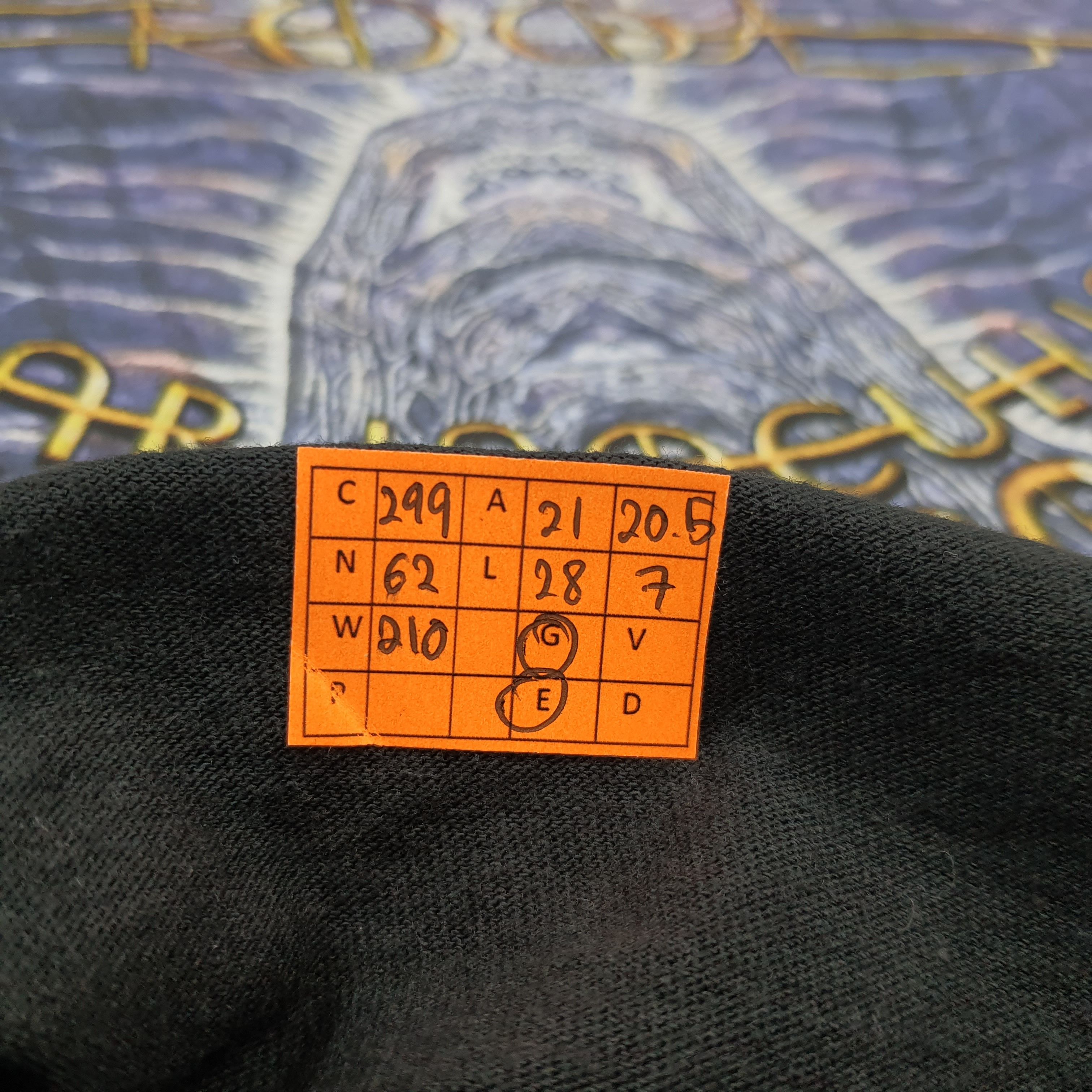 Delta Vintage Tool Fear Inoculum Tour 2020 Tshirt C299N62 Size US L / EU 52-54 / 3 - 8 Thumbnail