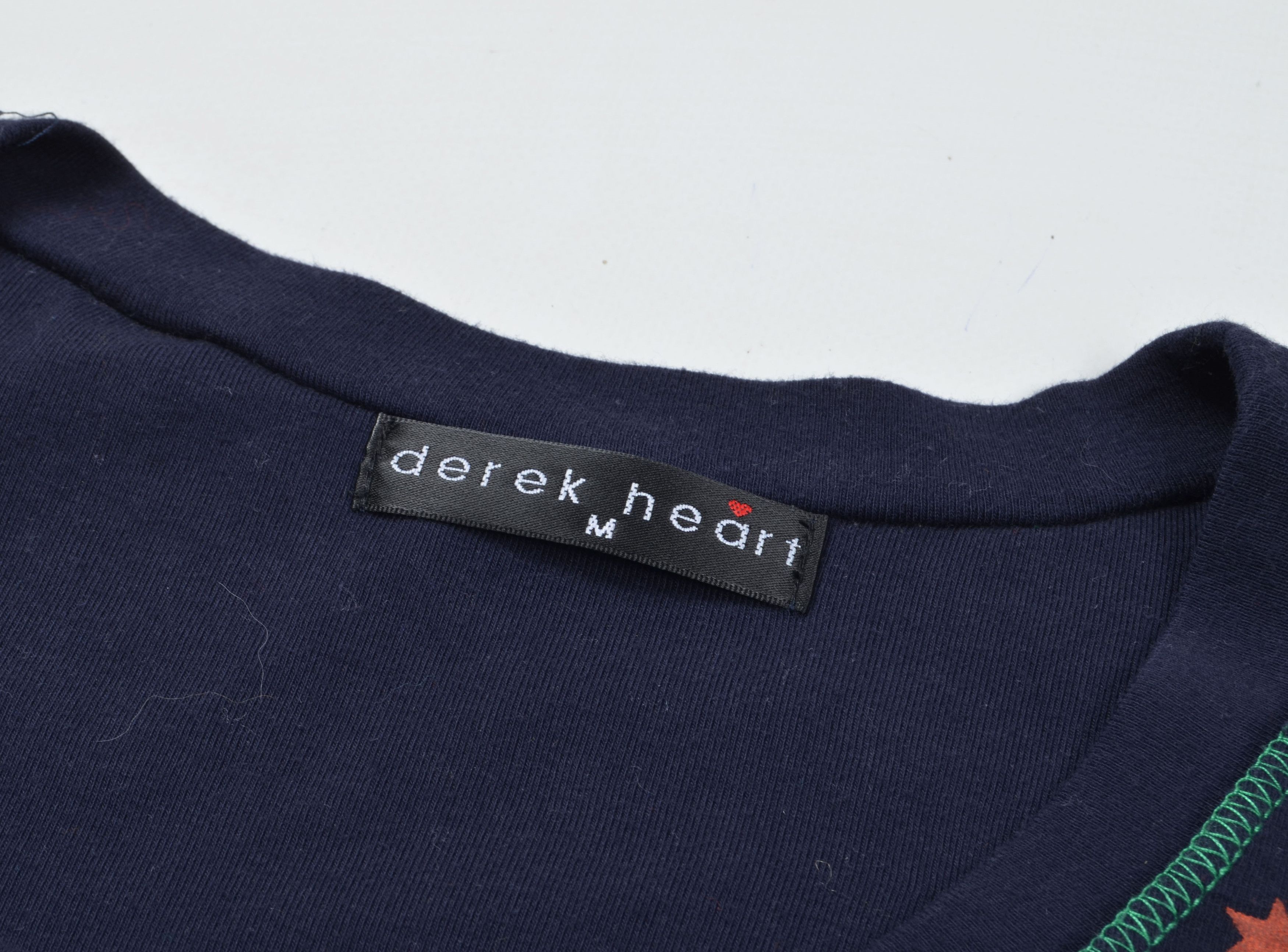 Vintage Vintage Derek Heart Y2K Babydoll Kidcore Embroidered Top Size M / US 6-8 / IT 42-44 - 8 Thumbnail