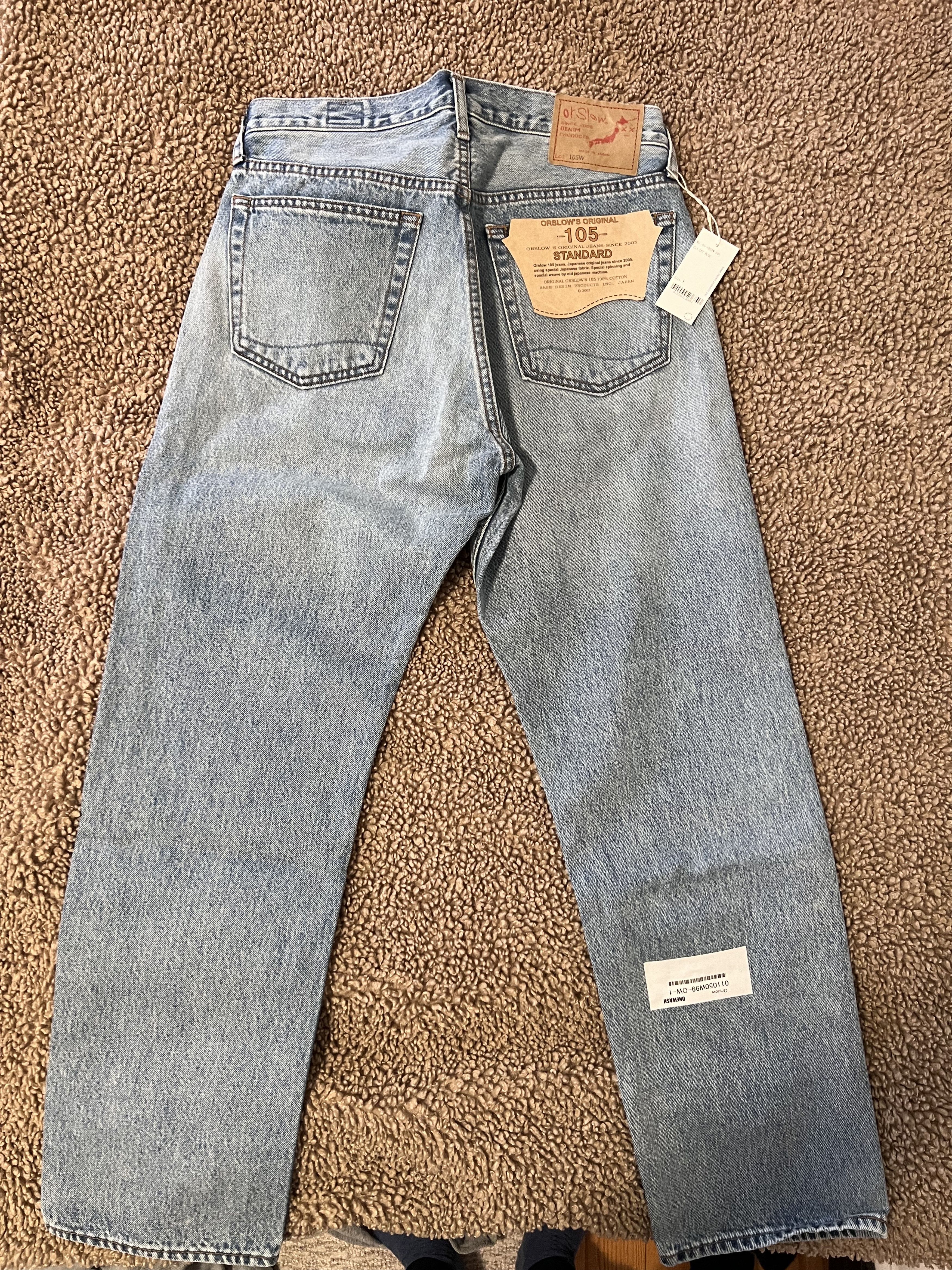 Orslow Orslow 105 Straight Leg Jeans Size US 30 / EU 46 - 2 Thumbnail