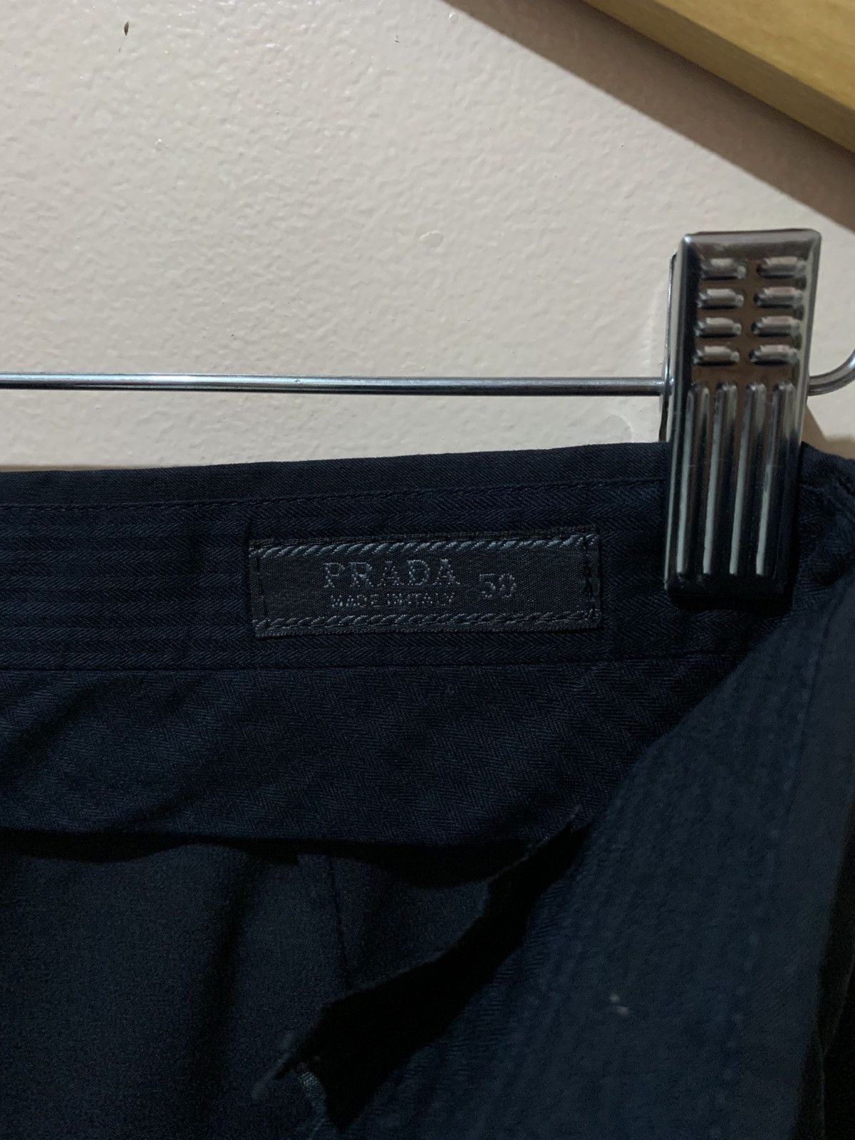 Prada Prada Black Women’s Trousers Size 36" / US 14 / IT 50 - 8 Thumbnail