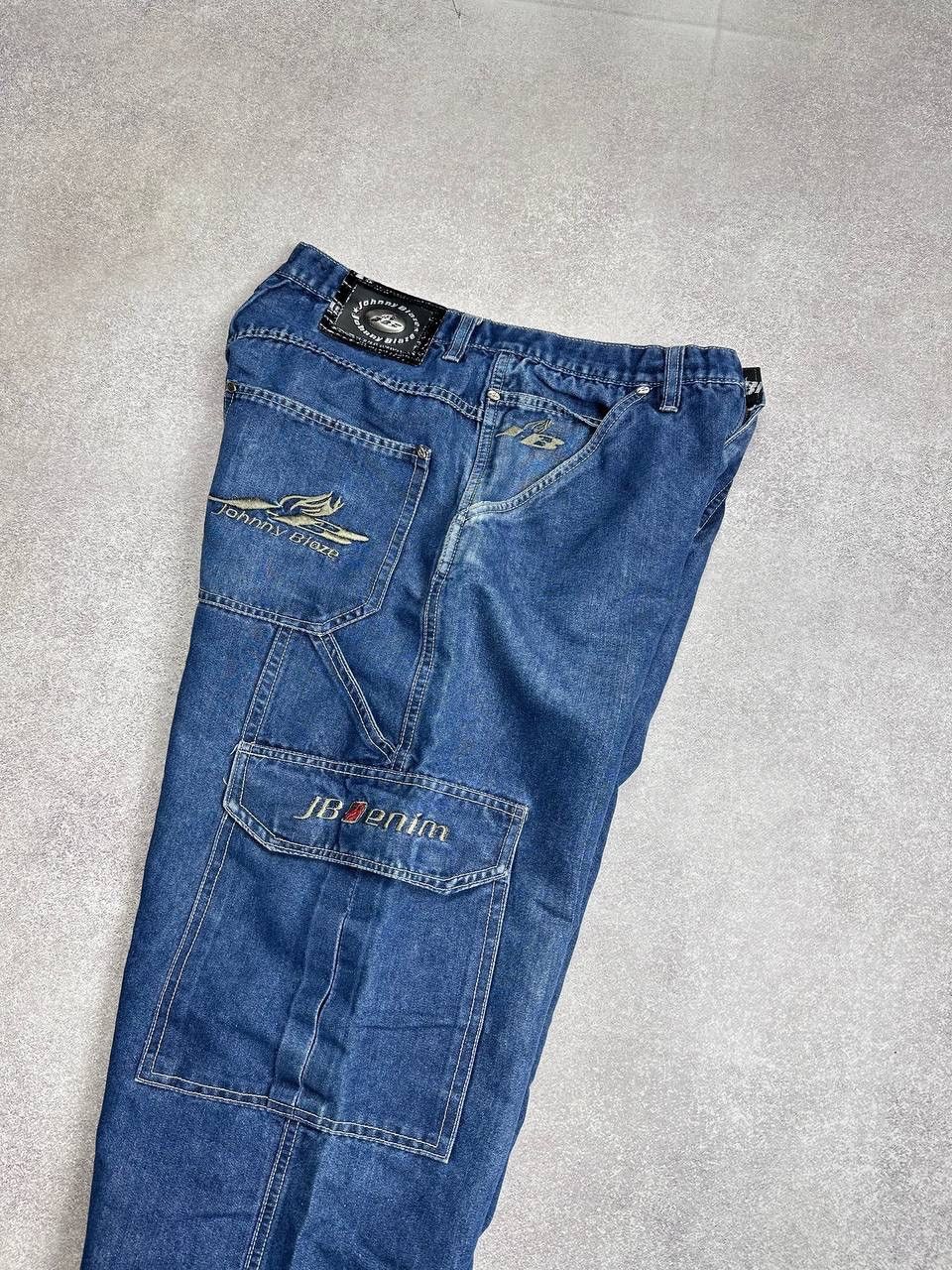 Other Vintage JNCO Style Johny Blaze Y2K Baggy Jeans 32 Size US 32 / EU 48 - 3 Thumbnail