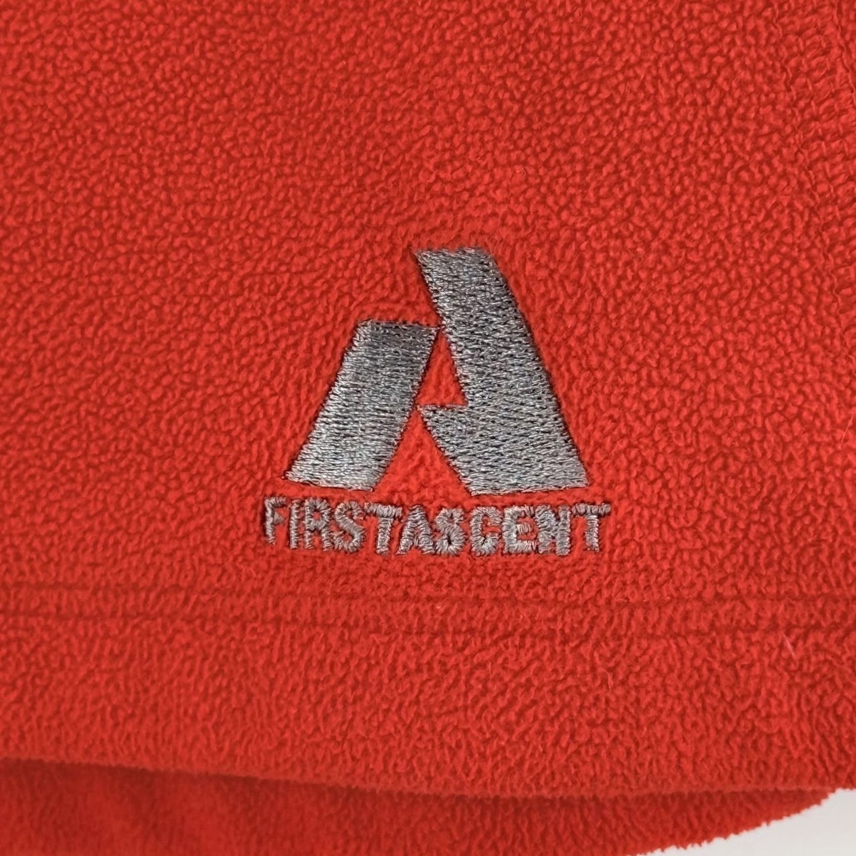 Eddie Bauer Eddie Bauer First Ascent Pullover Womens Large Orange Fleece Quarter Zip Outdoor Jacket Size L / US 10 / IT 46 - 2 Thumbnail