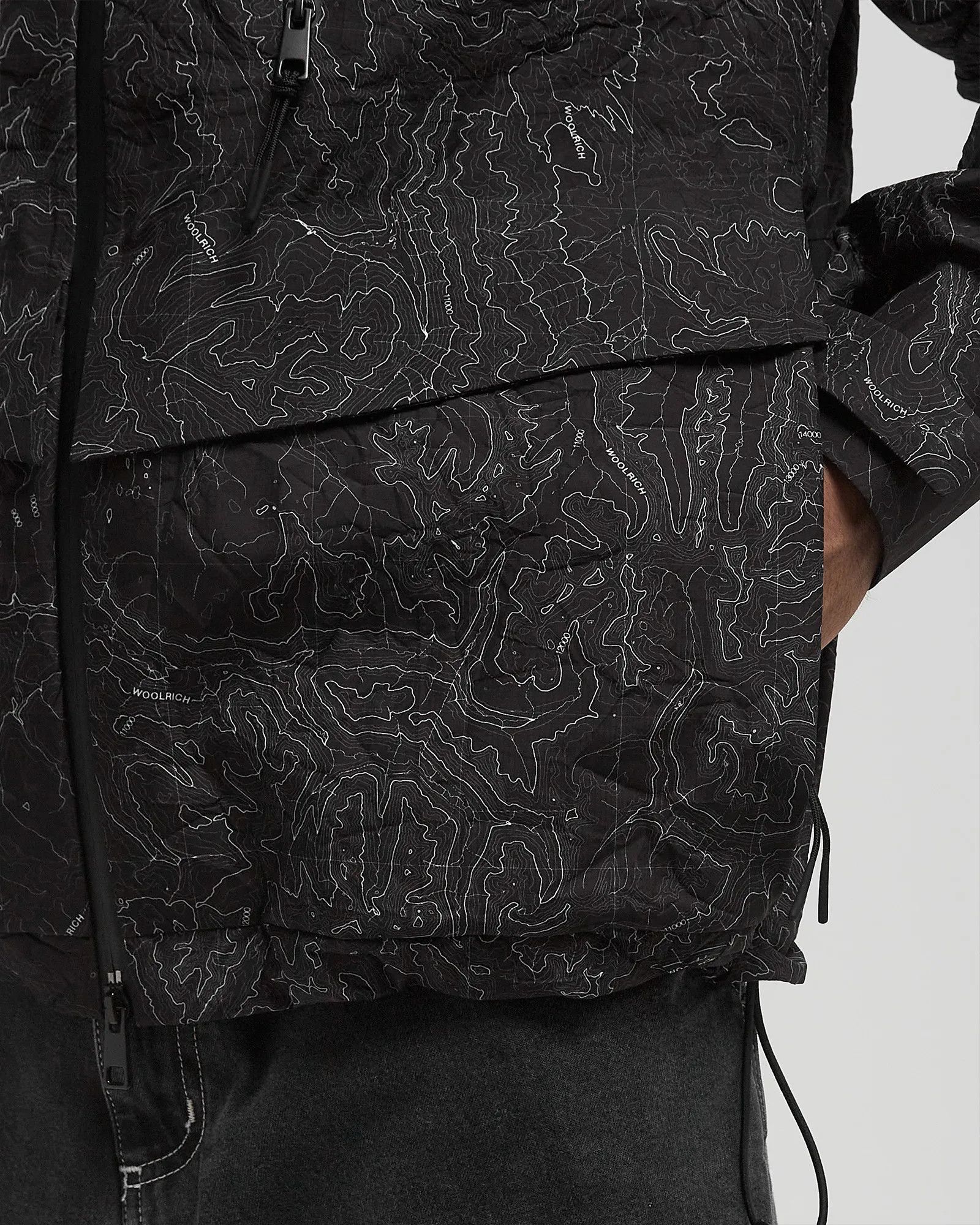 Woolrich Woolen Mills WOOLRICH MAP WINDBREAKER/RAIN -$998 New - TODD SNYDER SSENSE Size US M / EU 48-50 / 2 - 6 Thumbnail