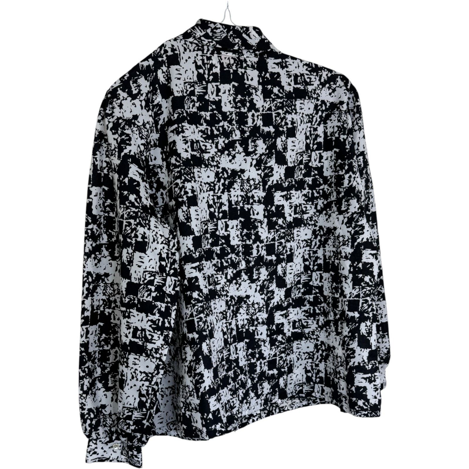 Other Jonquil by Judy Bond Blouse 22W 42 Plus Size Black White Size XXL / US 16-18 / IT 52-54 - 12 Thumbnail