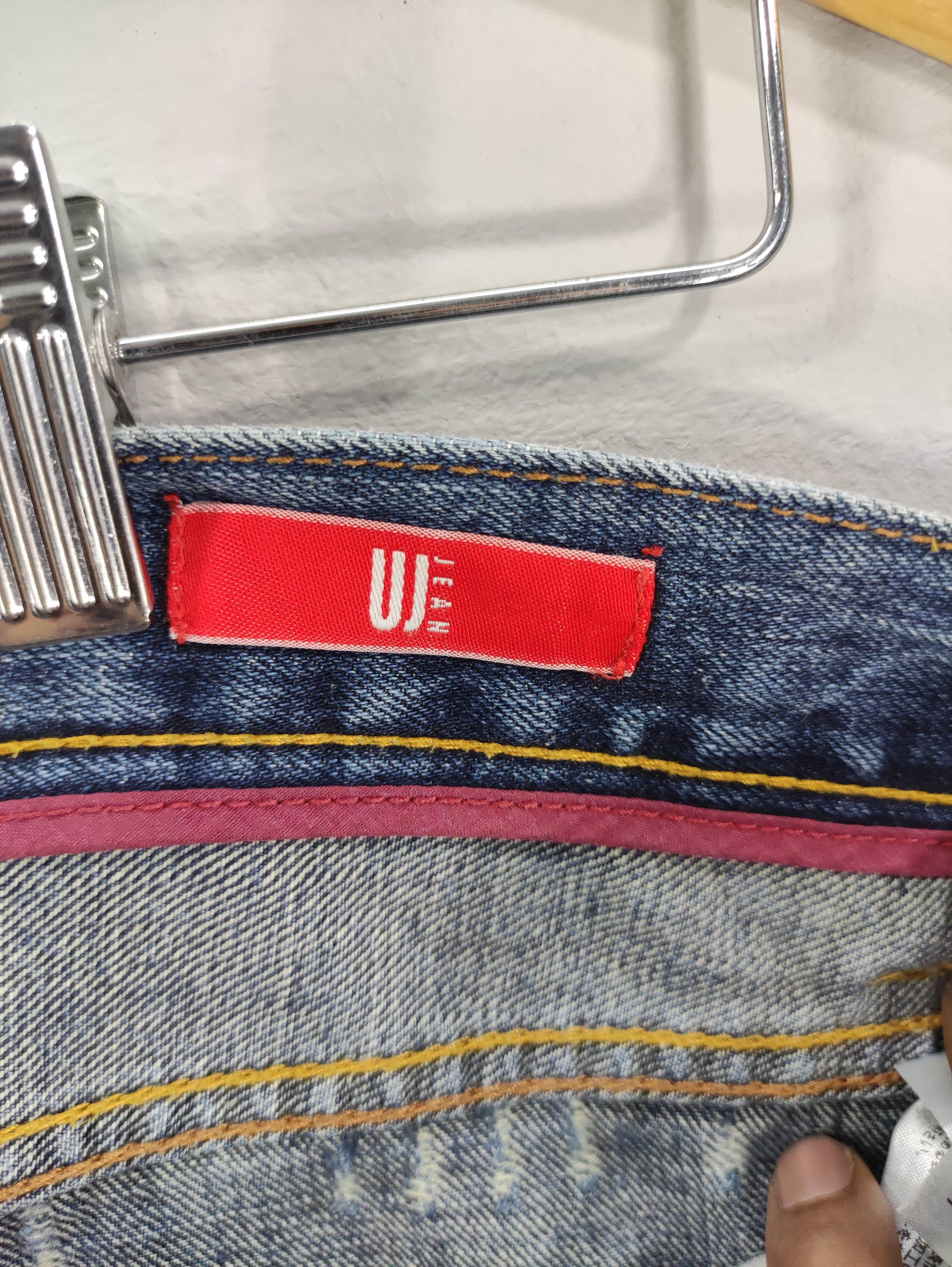 Japanese Brand Vintage Uj Jeans Distressed Denim Size US 32 / EU 48 - 11 Thumbnail