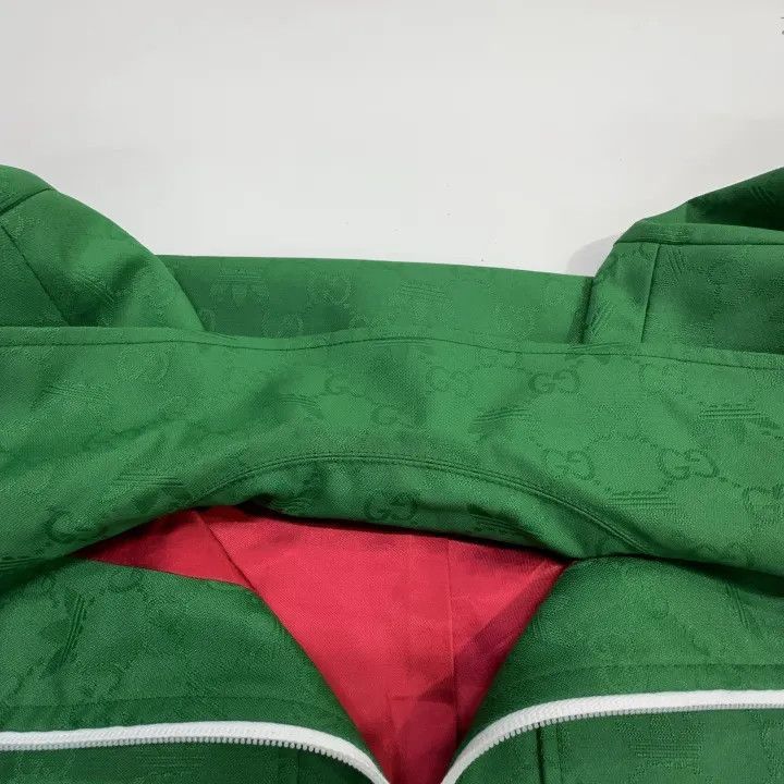 Gucci GUCCI x Adidas Green Striped Jacket for Women-2507 Size XXS / US 00 / IT 34 - 4 Thumbnail