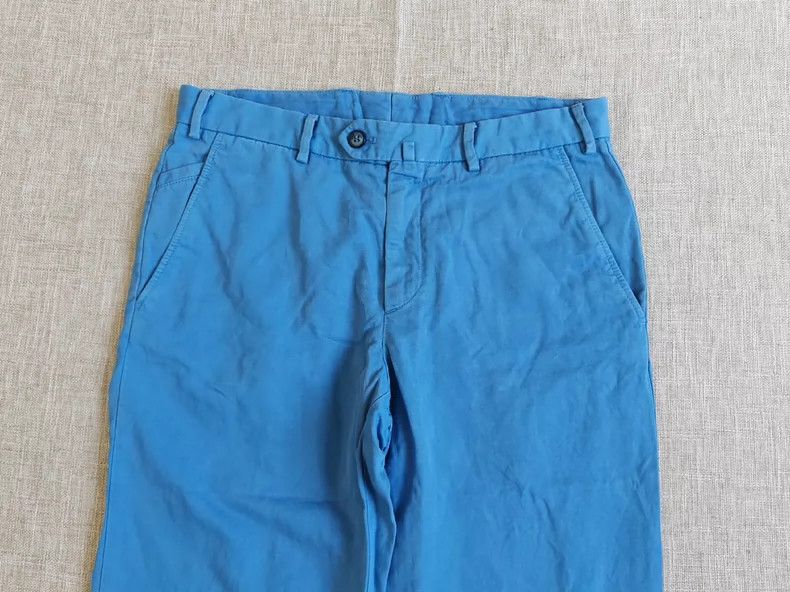 Loro Piana LORO PIANA Flaxen trousers Size US 30 / EU 46 - 2 Thumbnail
