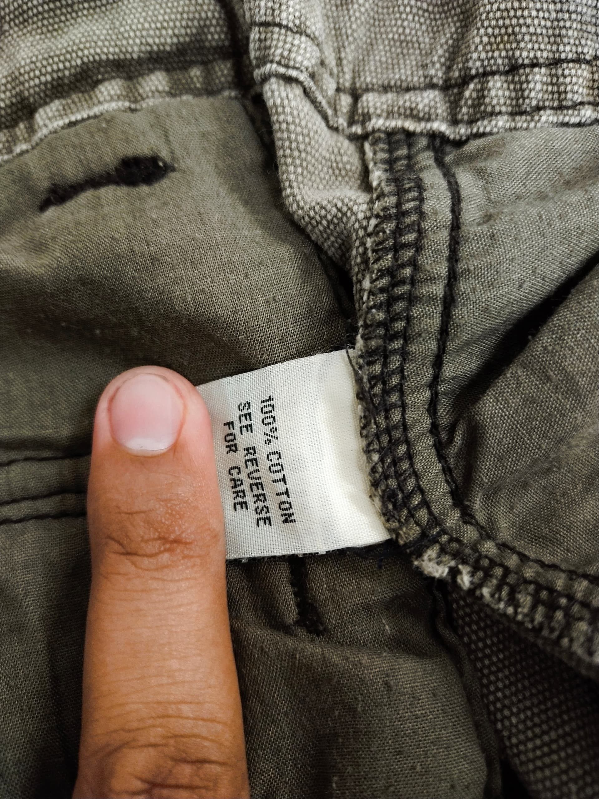 Hysteric Glamour Japanese Brand Cargo pant Carhartt inspired design Size US 34 / EU 50 - 4 Thumbnail