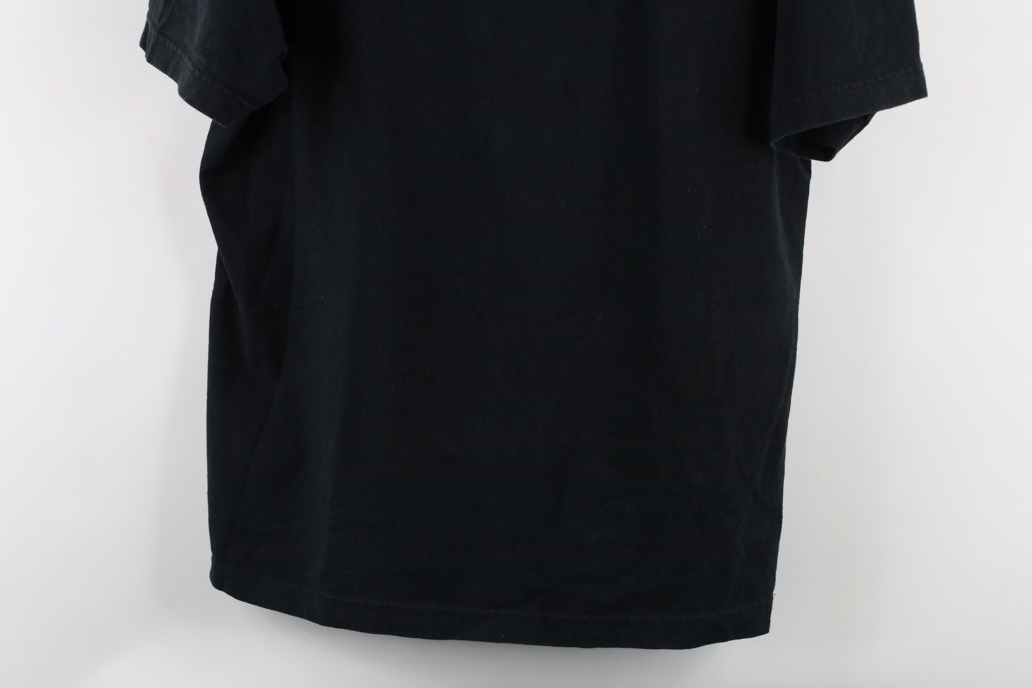 Vintage Vintage 90s Streetwear Short Sleeve T-Shirt Black Cotton Size US L / EU 52-54 / 3 - 3 Thumbnail