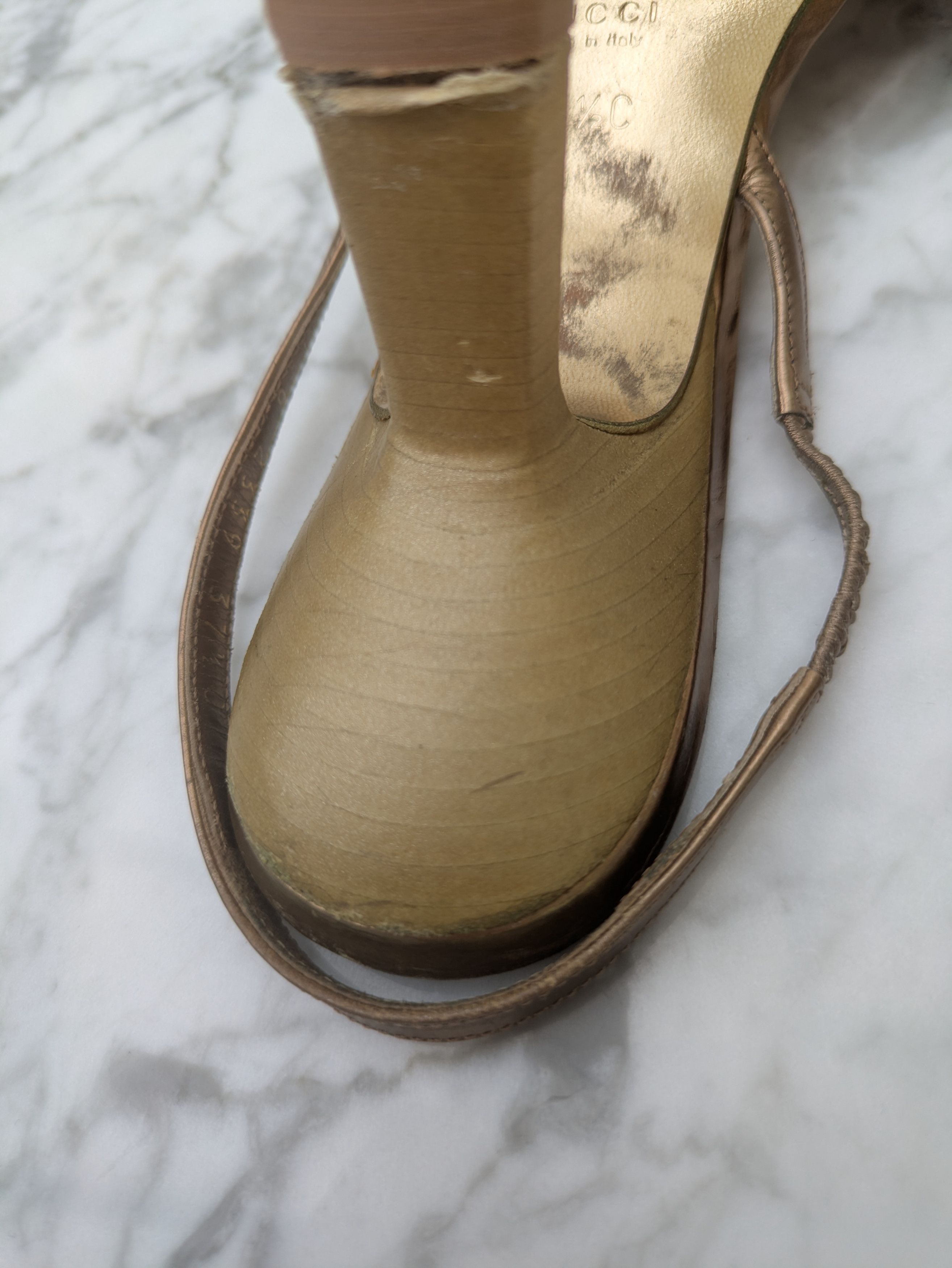 Gucci Tom Ford Gucci embellished heels Fall 2000 Collection Size US 6.5 / IT 36.5 - 9 Thumbnail