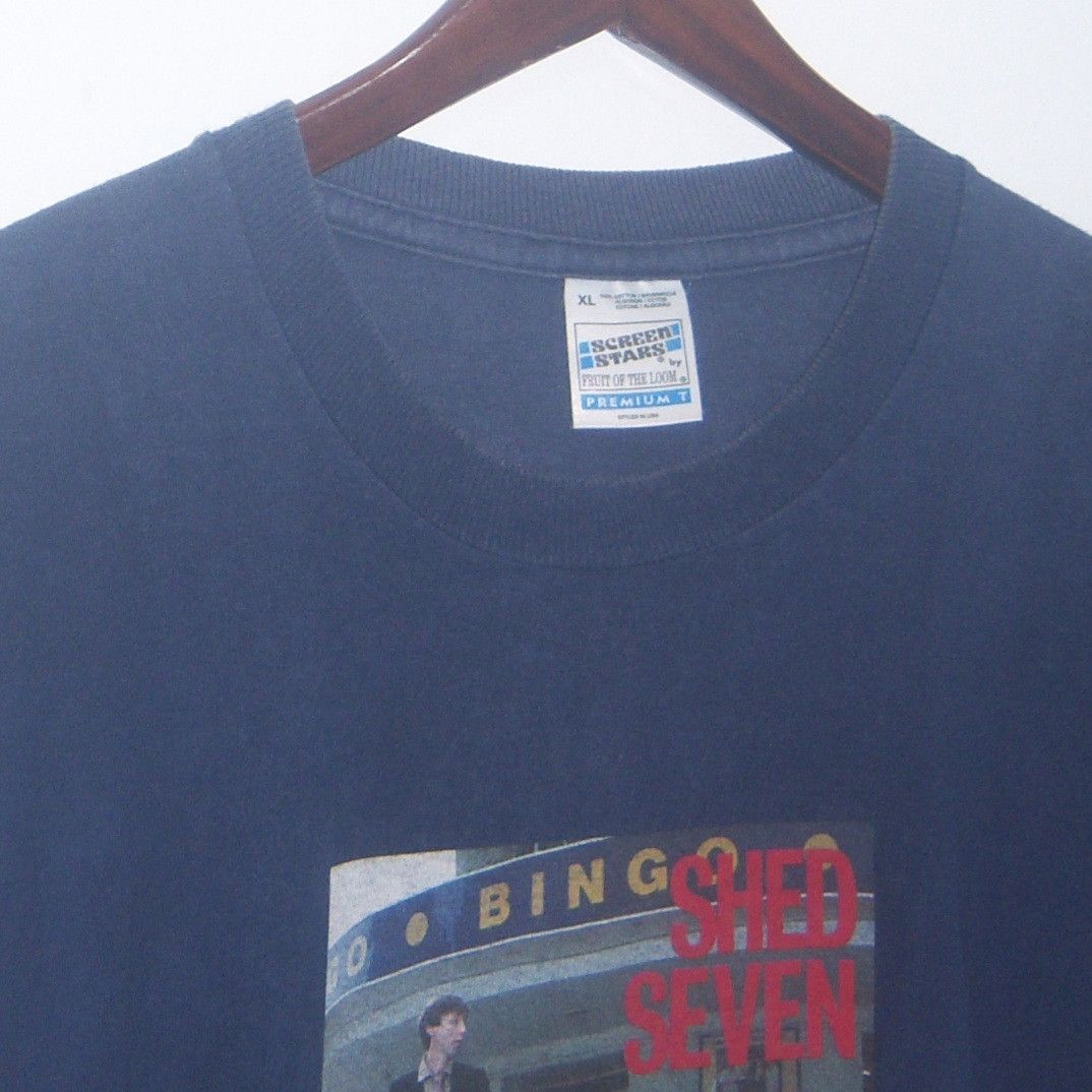 Band Tees × Vintage 1996 Shed Seven Chasing Resize Size US M / EU 48-50 / 2 - 4 Thumbnail