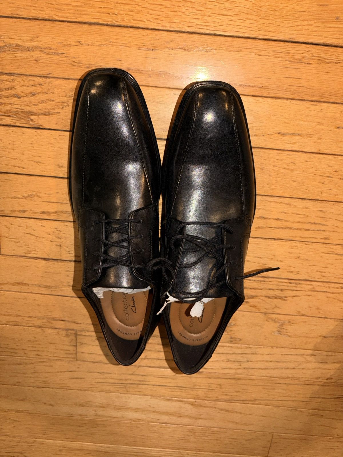 Clarks Clarks black dress shoes Size US 13 / EU 46 - 1 Thumbnail
