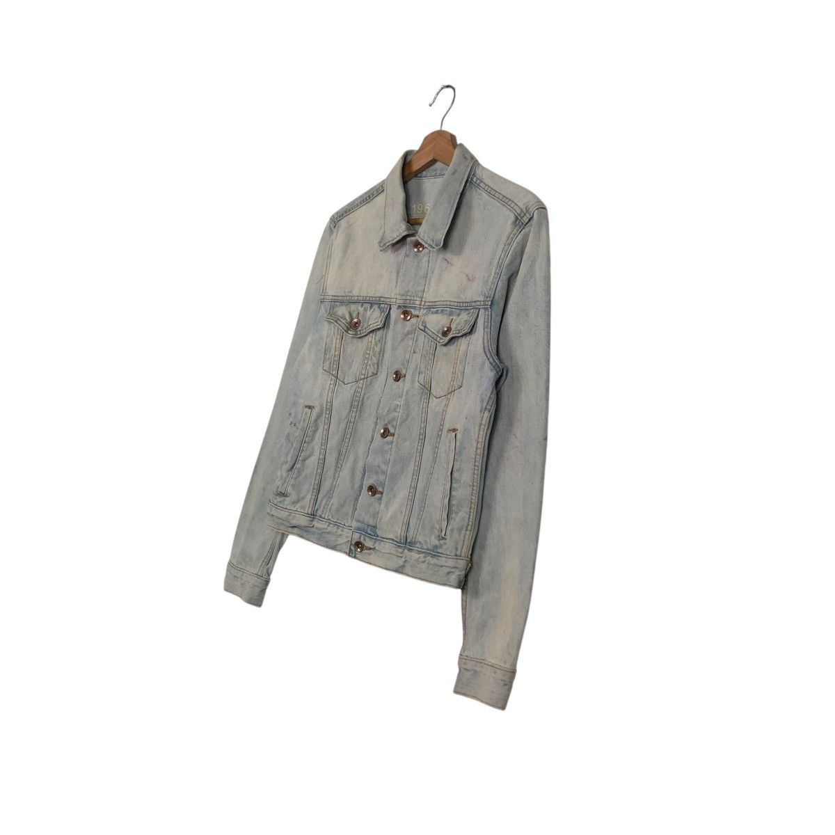Japanese Brand 🔥VINTAGE CROPPED TRUCKER DENIM JACKET GAP Size US XS / EU 42 / 0 - 4 Thumbnail