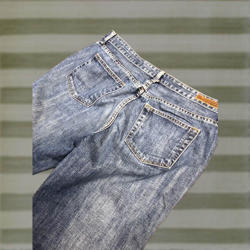 Polo Ralph Lauren VINTAGE Polo Ralph Lauren Women's Kelly Bootcut Jeans Zip Fly 16x32 36x31.5 Blue Denim Logo Regular Modern Classic Womens Size 38" / US 16 / IT 52 - 1 Thumbnail