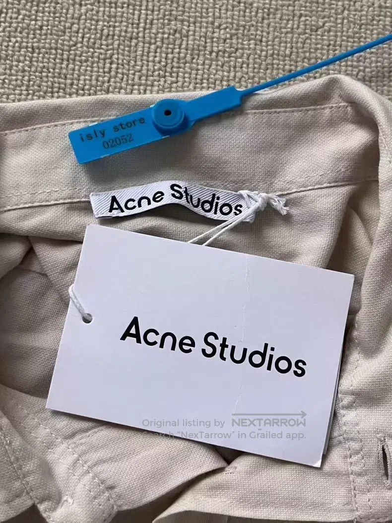Acne Studios Acne Studios Casual loose solid color logo print long slee Size US S / EU 44-46 / 1 - 3 Thumbnail