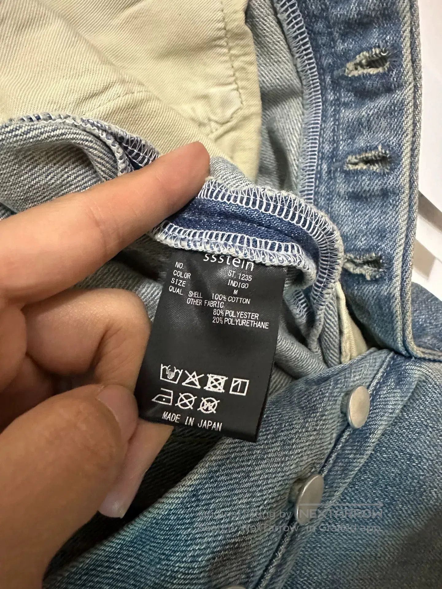 Stein ssstein 25AW ST.1235 Flare Vintage Denim Pants. Size US 41 - 5 Thumbnail