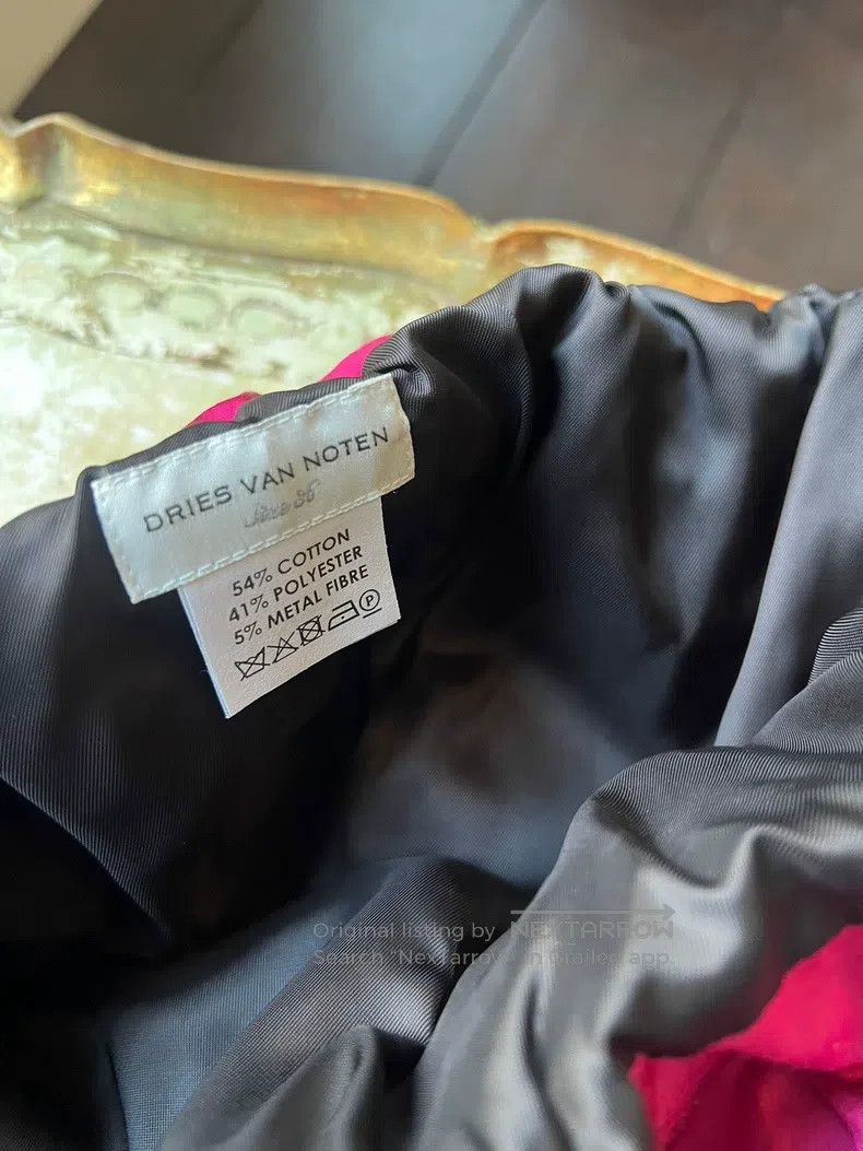 Dries Van Noten Dries Van Noten Satin Bud Midi Skirt Size 35" - 6 Thumbnail
