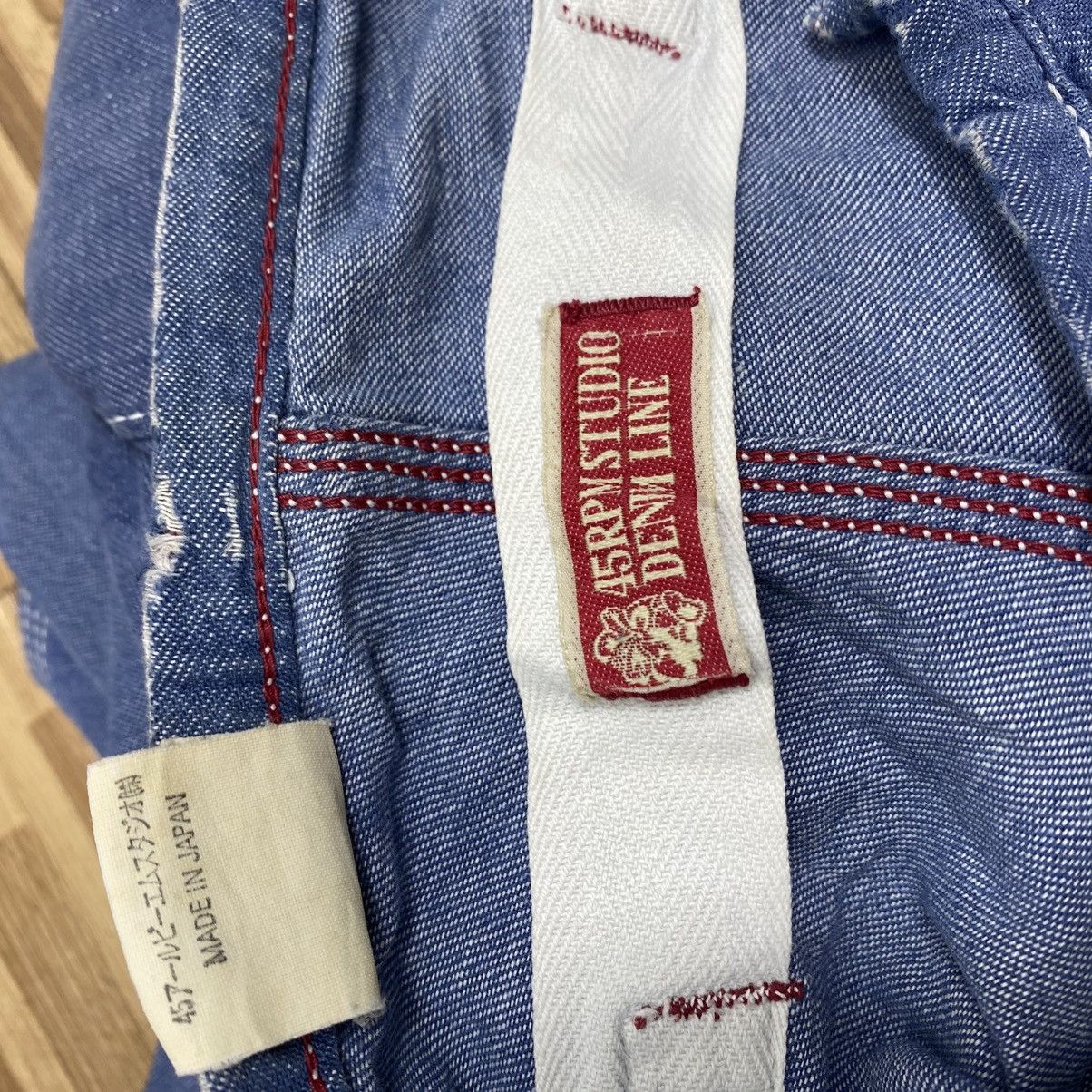 45rpm 45RPM Studio Japan Indigo Cinch Back Painter Pants Blue M Size US 28 / EU 44 - 9 Thumbnail