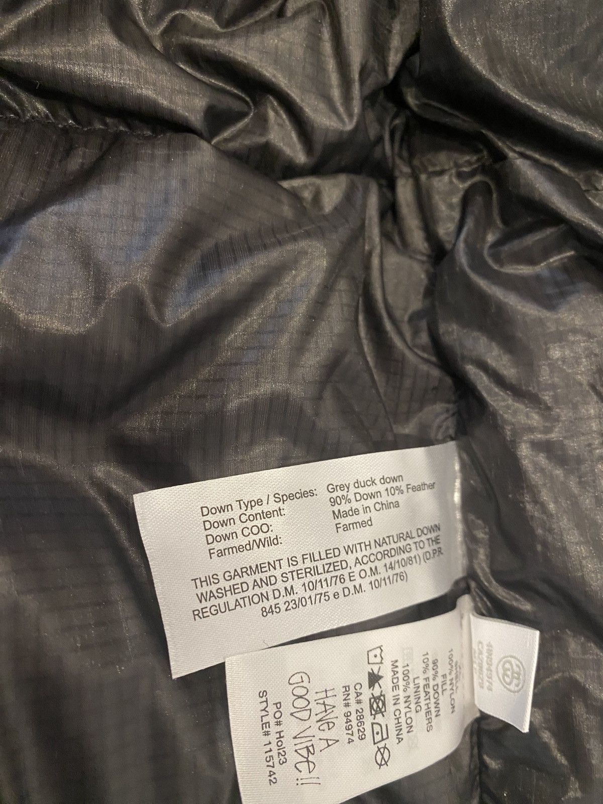 Stussy Navy stussy puffer jacket Size US XL / EU 56 / 4 - 5 Thumbnail