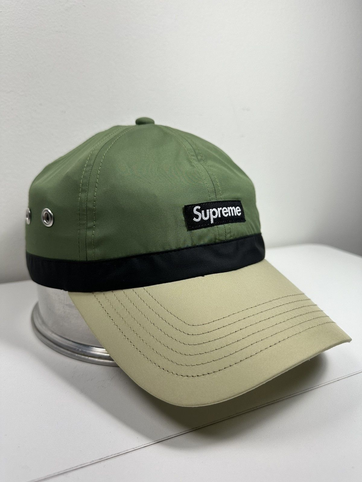 Supreme Supreme Crown Band Nylon 6-Panel Cap Hat Size ONE SIZE - 3 Thumbnail
