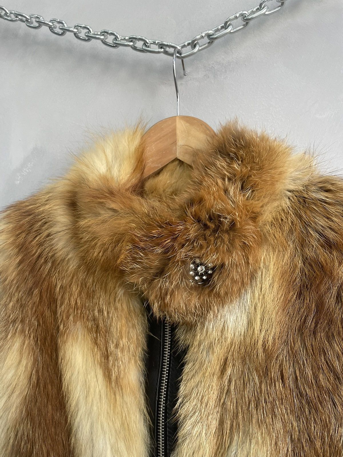 If Six Was Nine Rare if six was nine real fur bomber jacket vest 90s Size US S / EU 44-46 / 1 - 3 Thumbnail