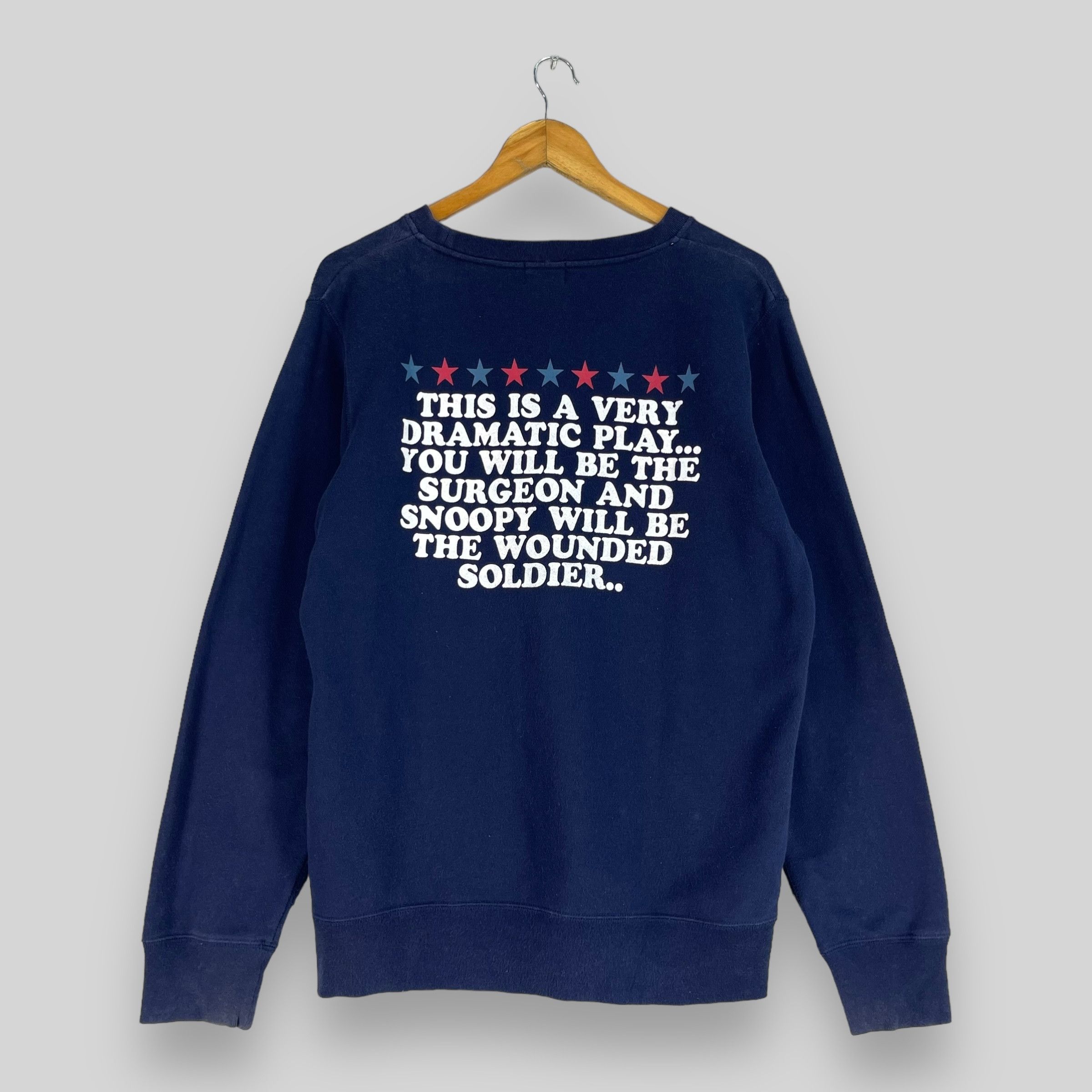 Peanuts × Vintage Vintage 90s SNOOPY Joe Cole Best Actor Printed Sweatshirt Size US M / EU 48-50 / 2 - 6 Thumbnail