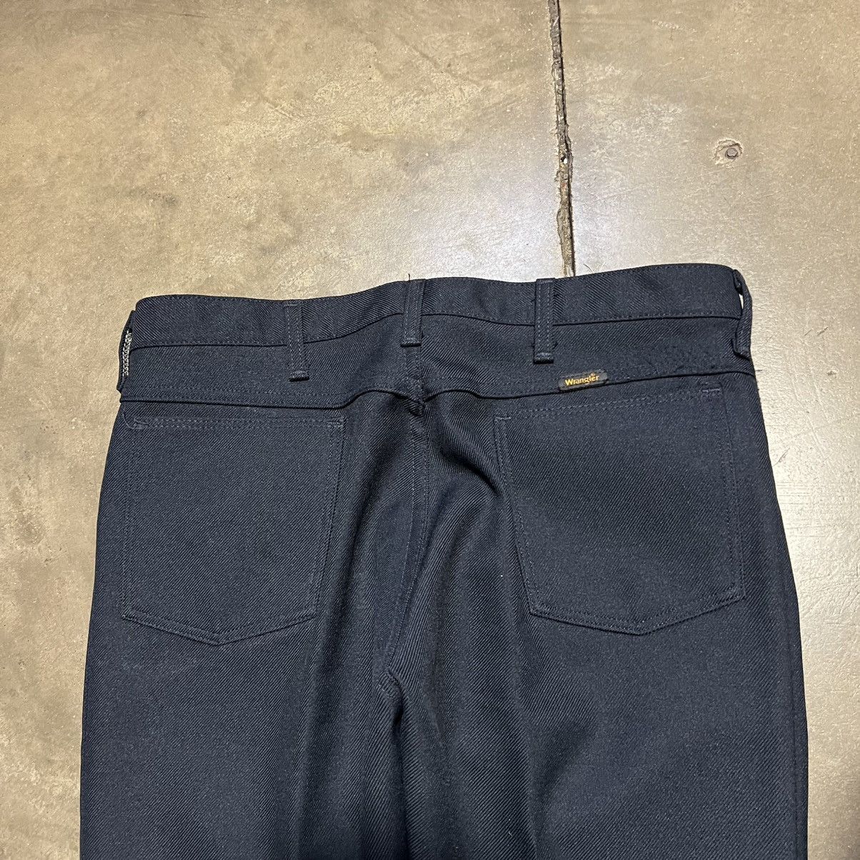 Vintage Vintage 80s Wrangler Flare Bootcut Western Pleated Pants USA Size US 36 / EU 52 - 6 Thumbnail