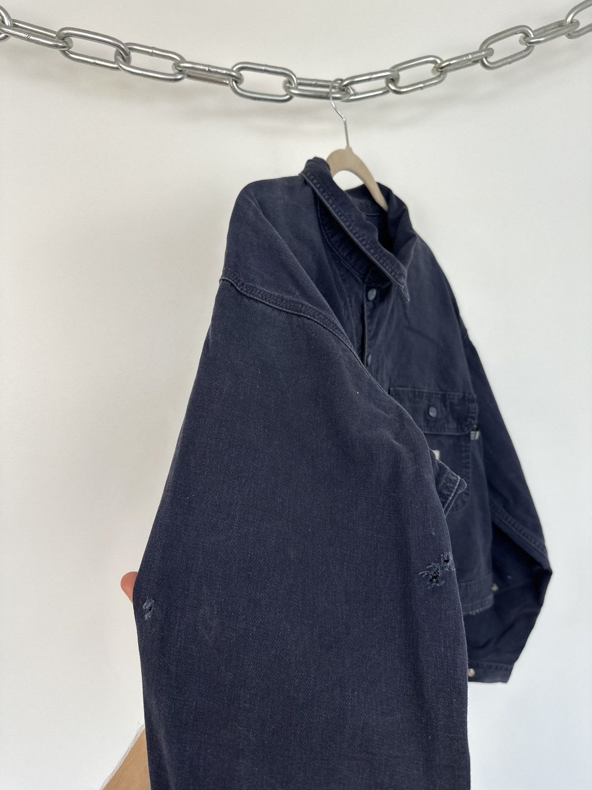 Carhartt Vintage Carhartt Flame Resistant USA Cropped Y2K Work Jacket Size US L / EU 52-54 / 3 - 10 Thumbnail