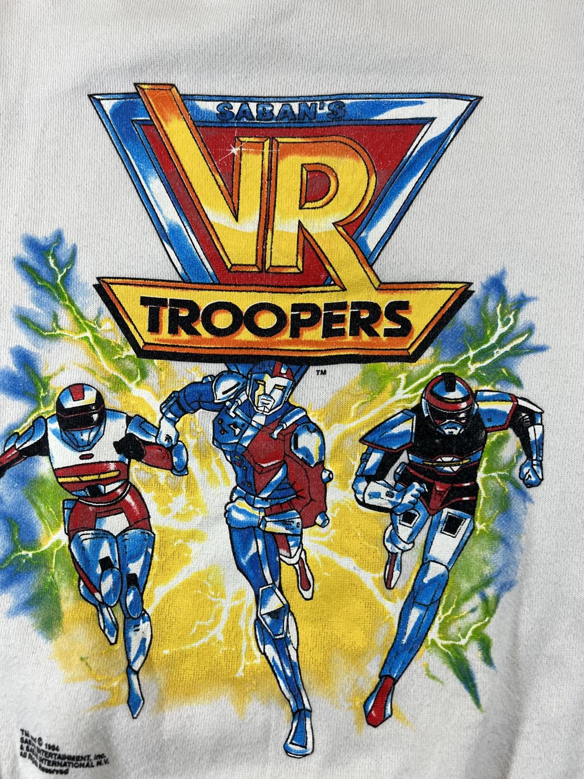 Other Vintage 1994 VR Troopers Sweatshirt Size US L / EU 52-54 / 3 - 2 Thumbnail