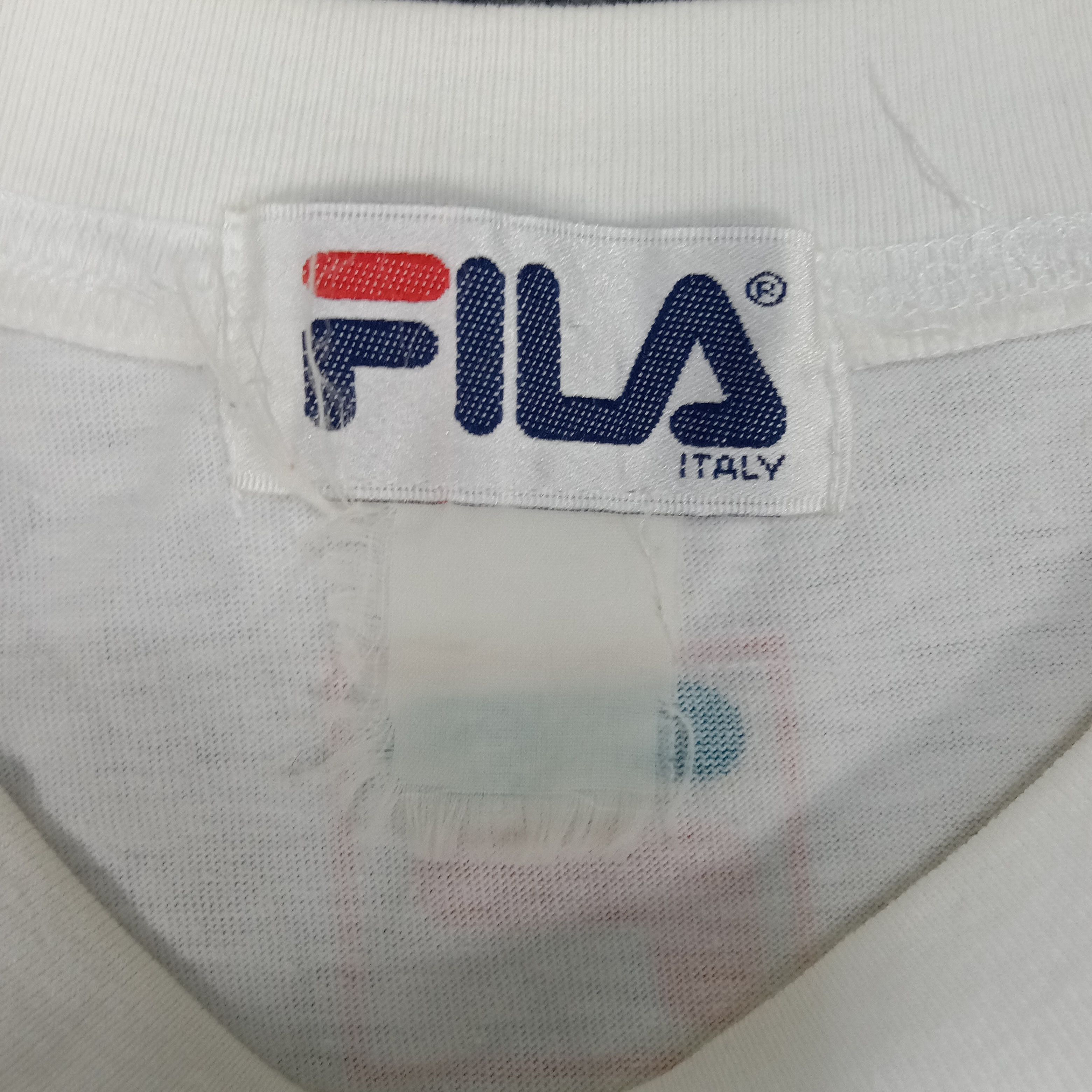 Fila × Vintage Fila Sport Brand Center Logo Tshirt Size US XL / EU 56 / 4 - 3 Thumbnail