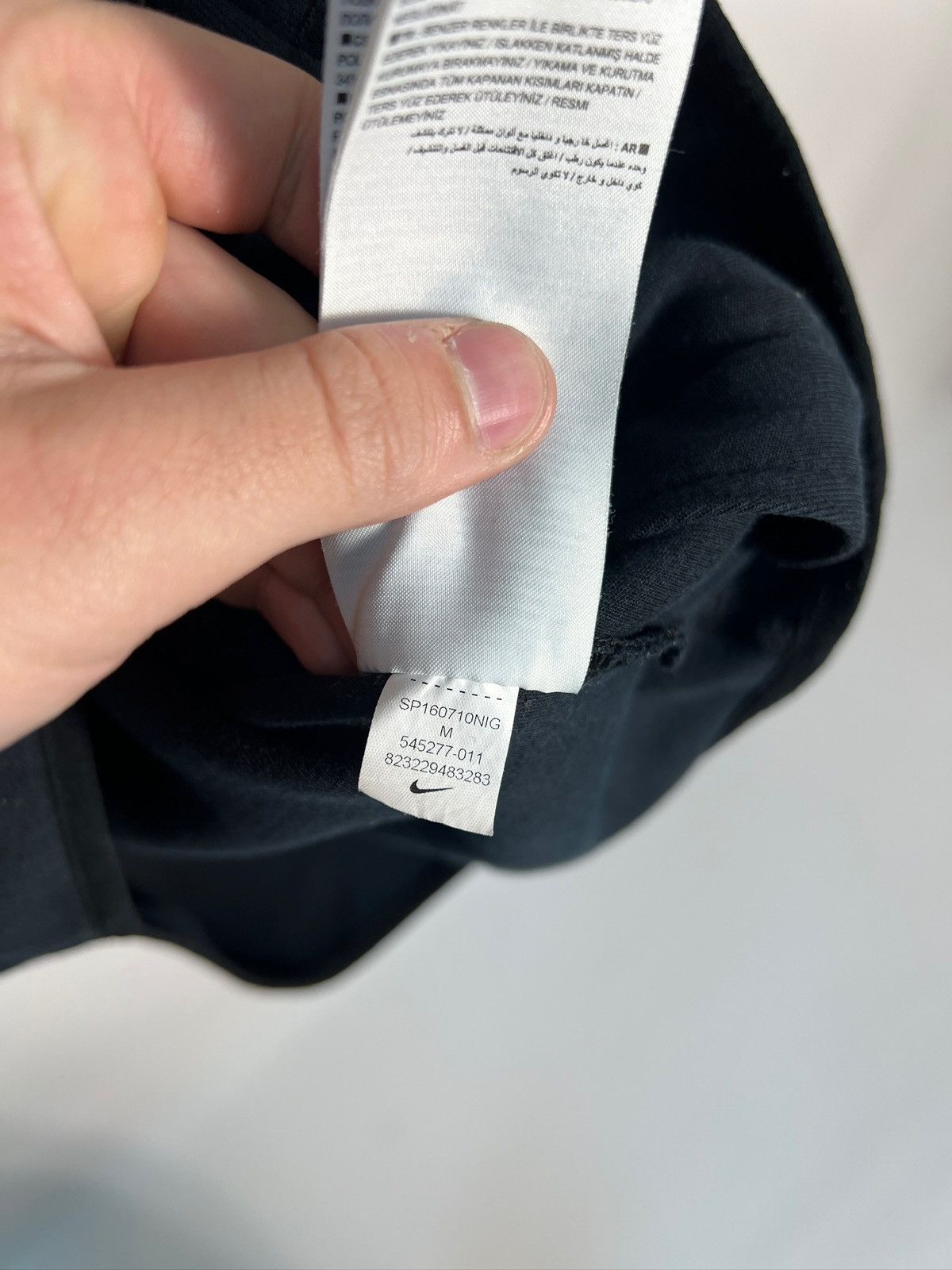 Nike × Vintage Nike Tech Fleece Hoodie Vintage Size US M / EU 48-50 / 2 - 6 Thumbnail