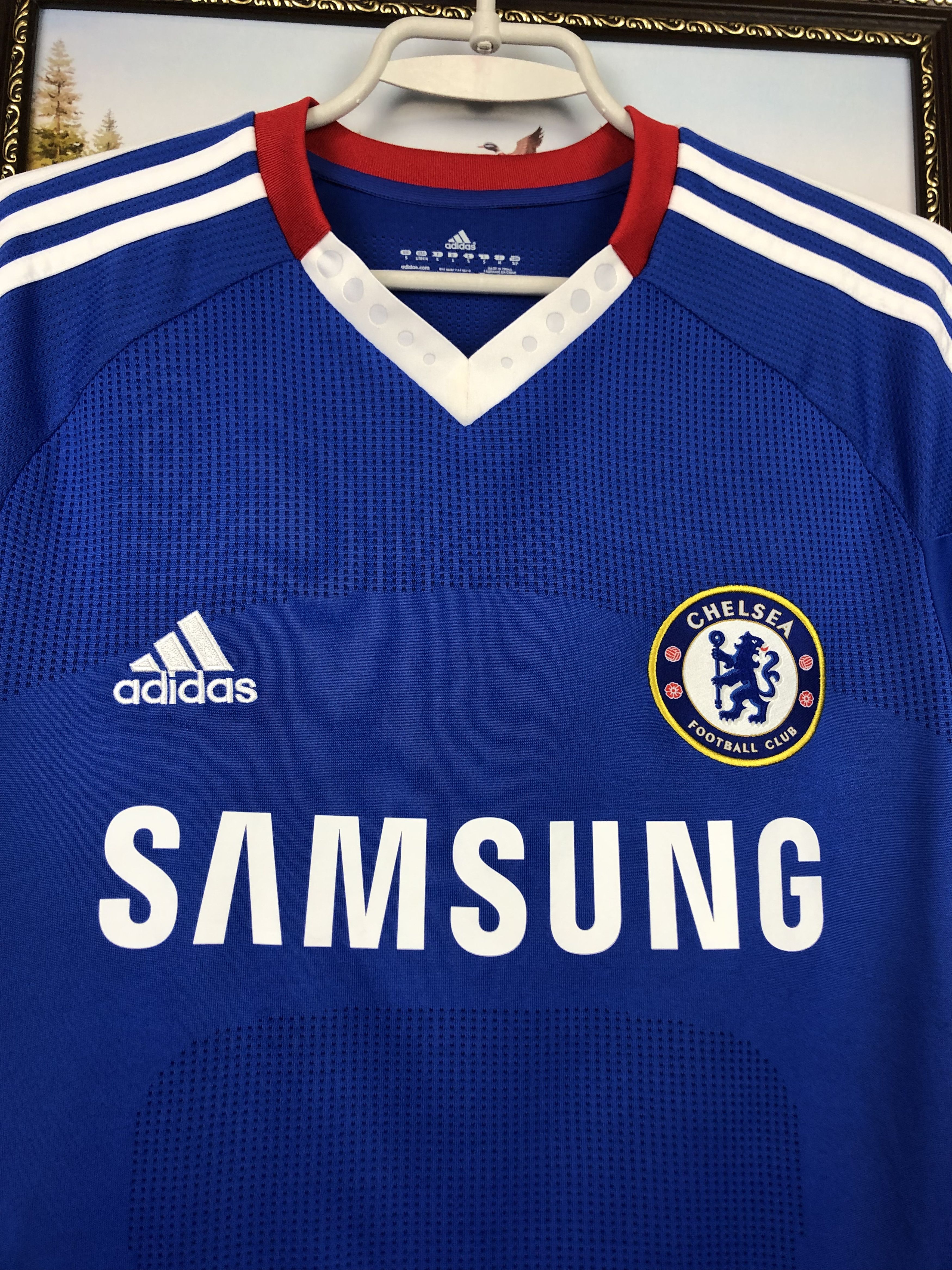 Adidas Chelsea Home football shirt 2010 Soccer Adidas Jersey Blue Size US S / EU 44-46 / 1 - 3 Thumbnail