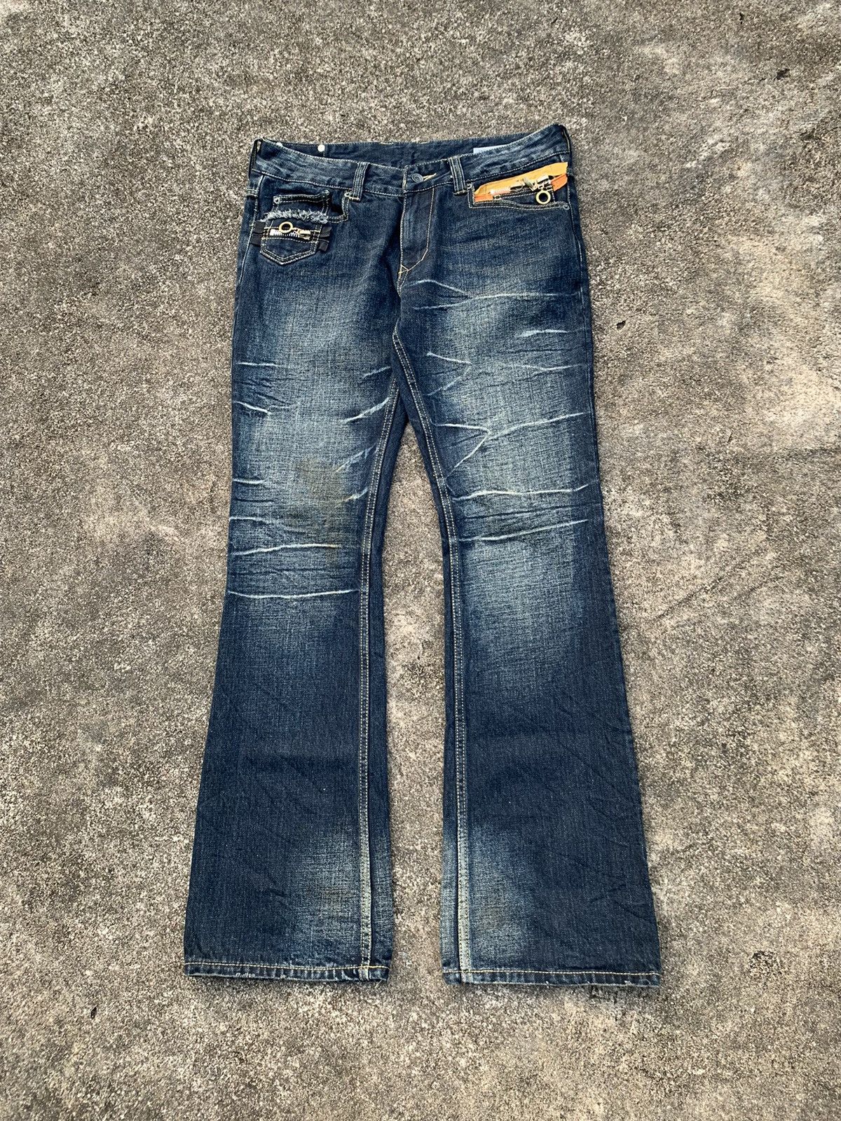 semanticdesign 🖤BLACKFRIDAY🖤Semantic flared jeans ifsixwasnine style Size US 34 / EU 50 - 1 Thumbnail