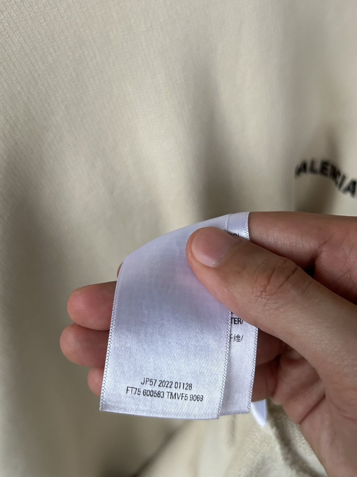 Balenciaga BALENCIAGA EMBROIDERED LOGO HOODIE Size US XL / EU 56 / 4 - 8 Thumbnail