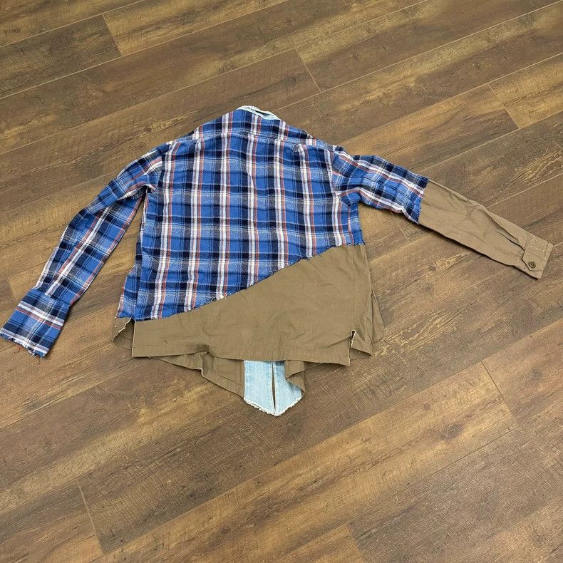 Greg Lauren greg lauren size 2 20awCowboy patchwork plaid tracksuit sh Size US M / EU 48-50 / 2 - 2 Thumbnail