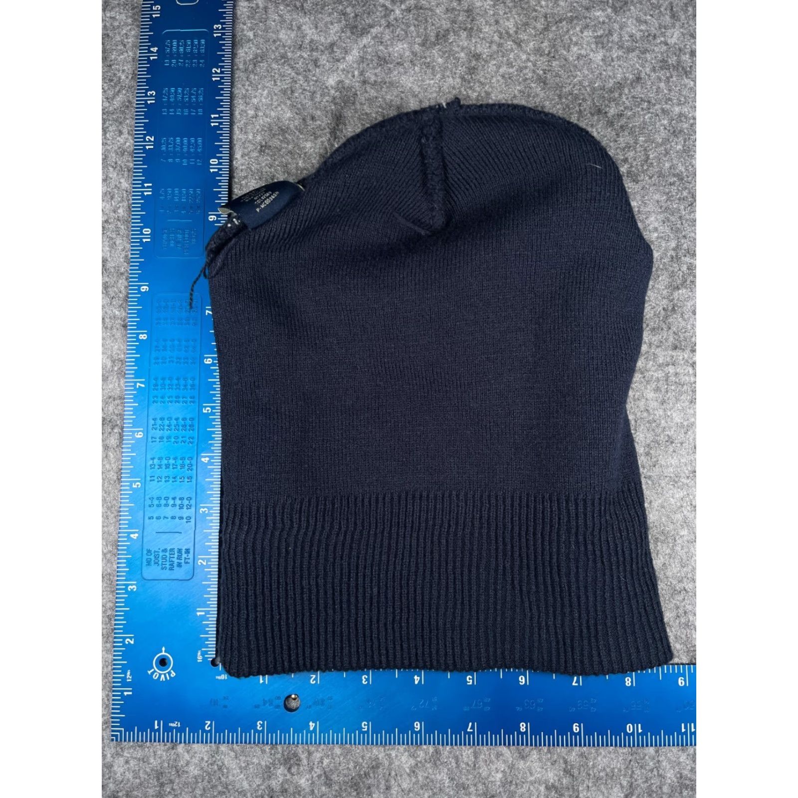 Vintage US Polo ASSN Beanie Toque Adult One Size Blue Gray Stripe Knit Polyester Pony Size US M / EU 48-50 / 2 - 7 Thumbnail