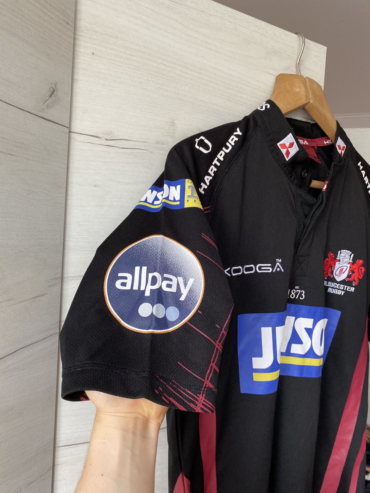 Other Gloucester Rugby Jersey Kooga Jewson Sponsor Vintage Shirt Size US M / EU 48-50 / 2 - 3 Thumbnail