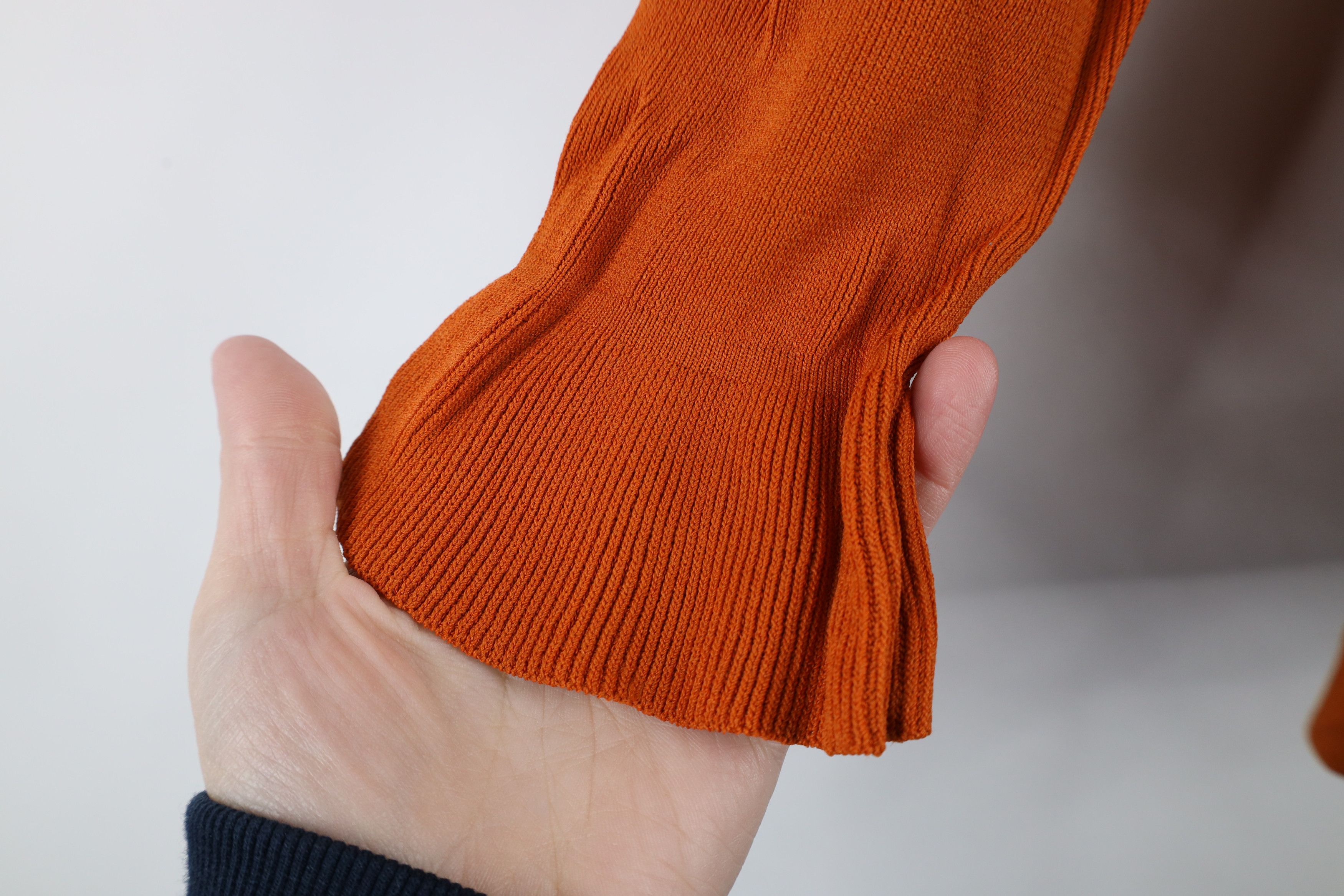 Vintage Vintage 90s Y2K Babydoll Fairy Flared Cuff Ribbed Knit Shirt Size M / US 6-8 / IT 42-44 - 6 Thumbnail