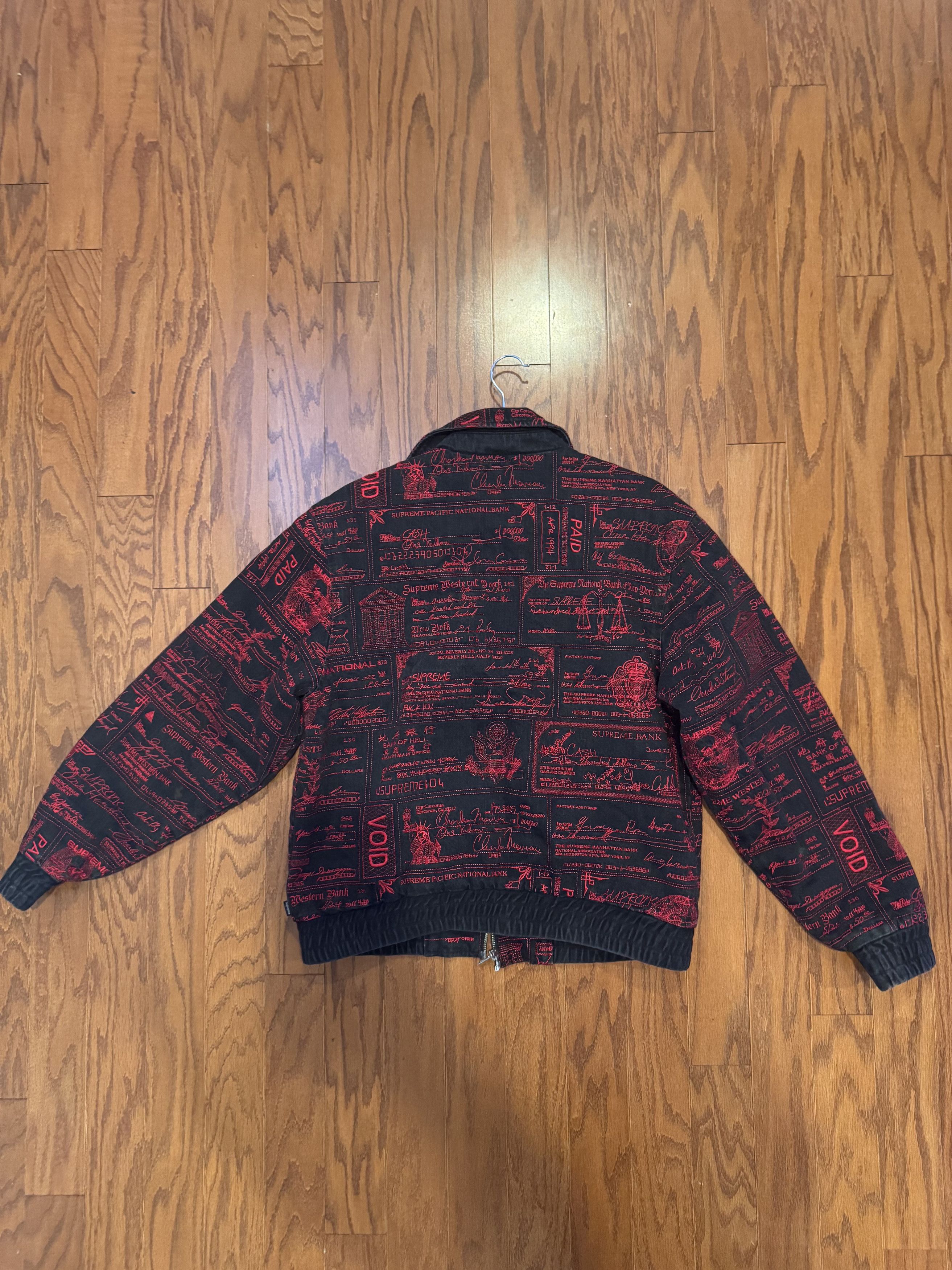 Supreme SS20 Supreme Checks Embroidered Denim Jacket Size US M / EU 48-50 / 2 - 3 Thumbnail