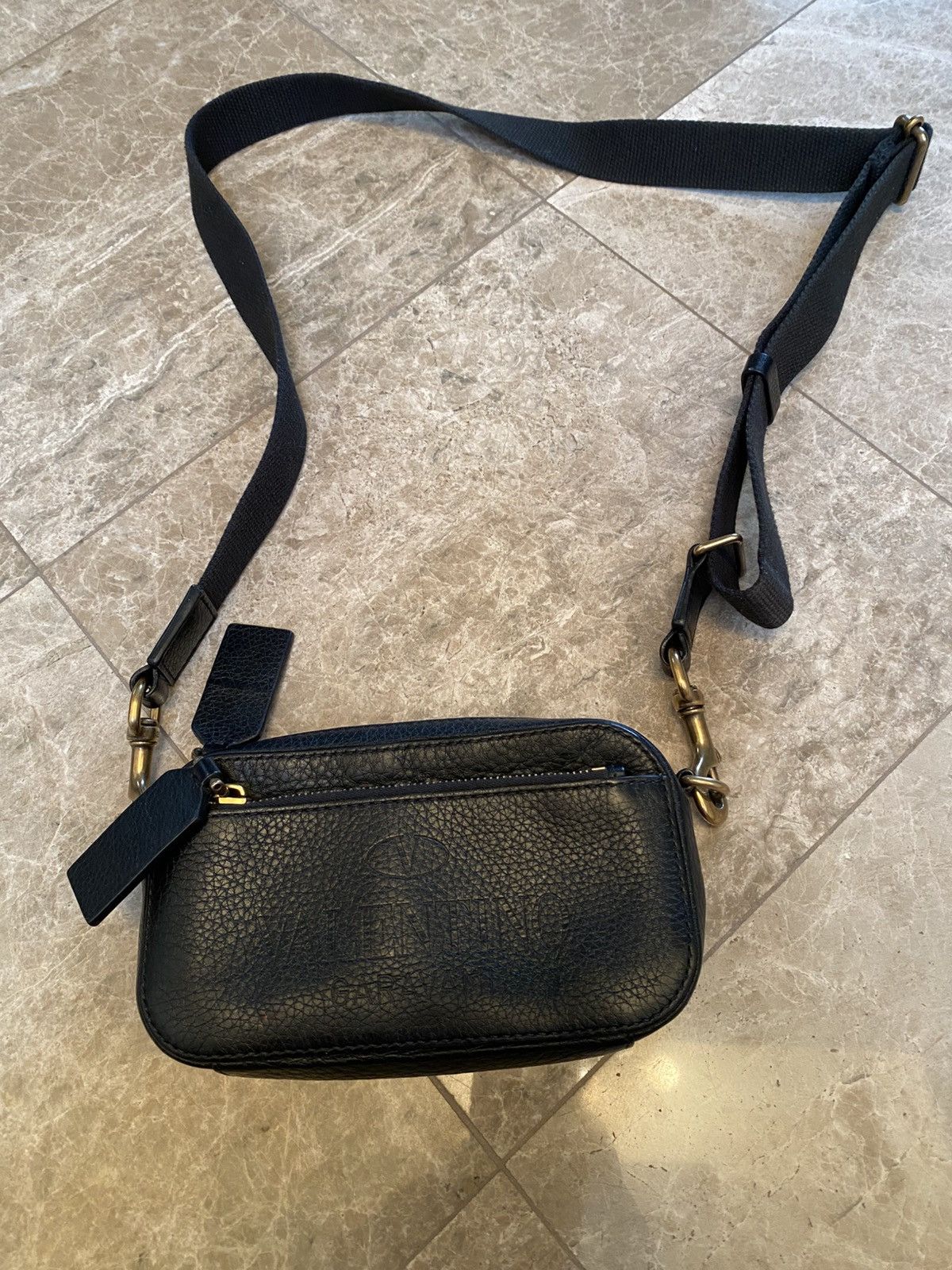 Valentino Garavani small leather belt bag