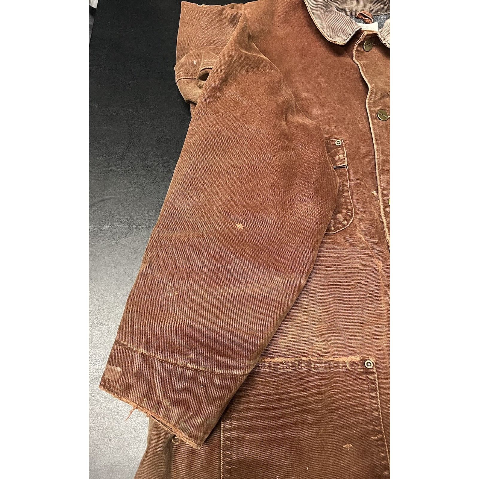 Carhartt Carhartt C02 CLY Chore Coat Large Vintage Faded Work Jacket Size US L / EU 52-54 / 3 - 7 Thumbnail