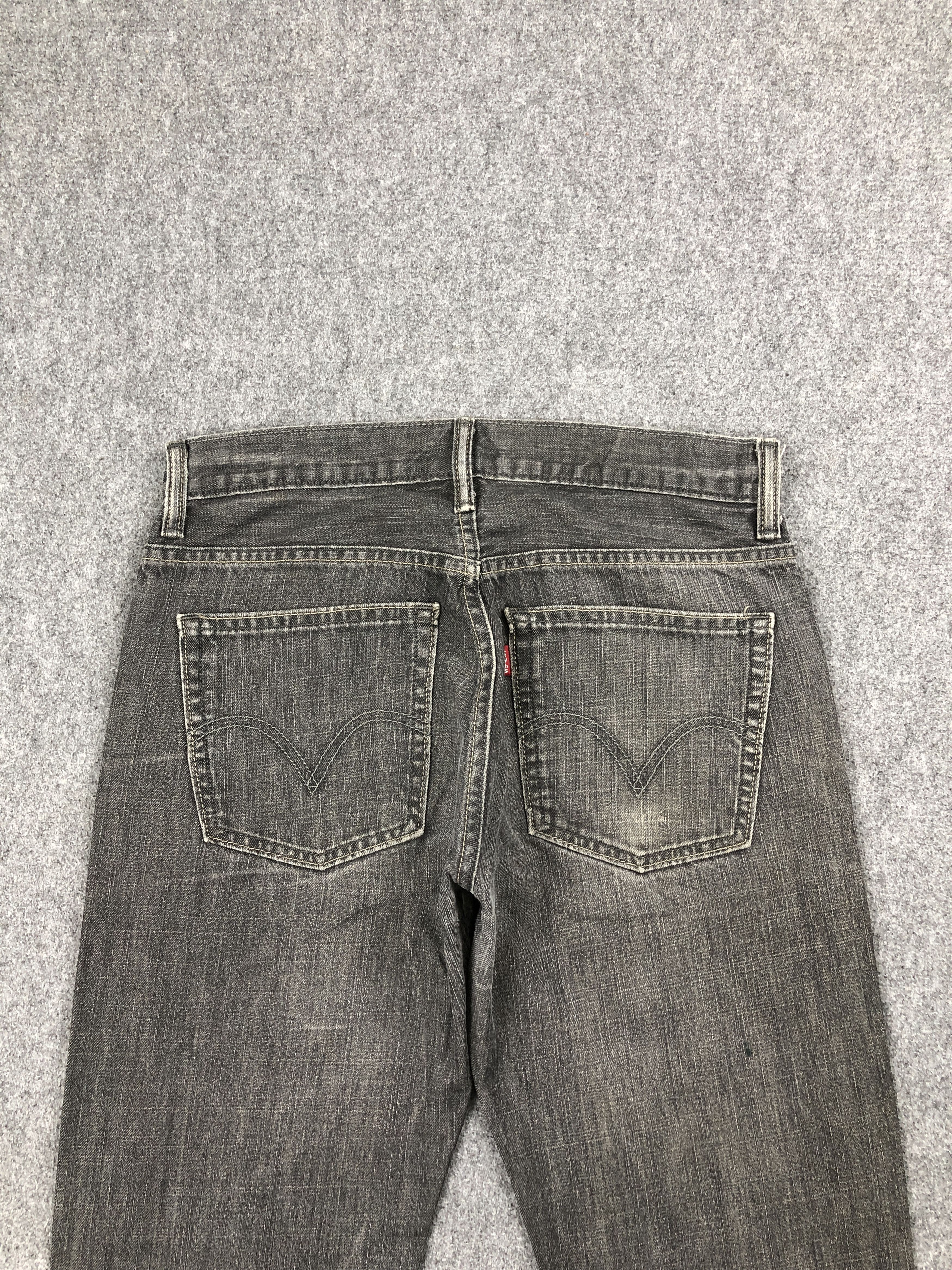 Levi's Vintage Levis 513 Slim FitnFaded Black Jeans DP2517 Size US 30 / EU 46 - 4 Thumbnail