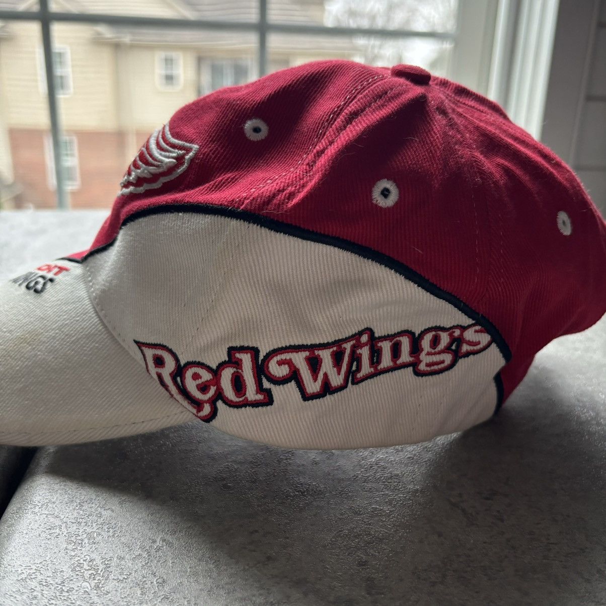NHL Vintage detroit red wings velcro strapback hat Size ONE SIZE - 6 Thumbnail