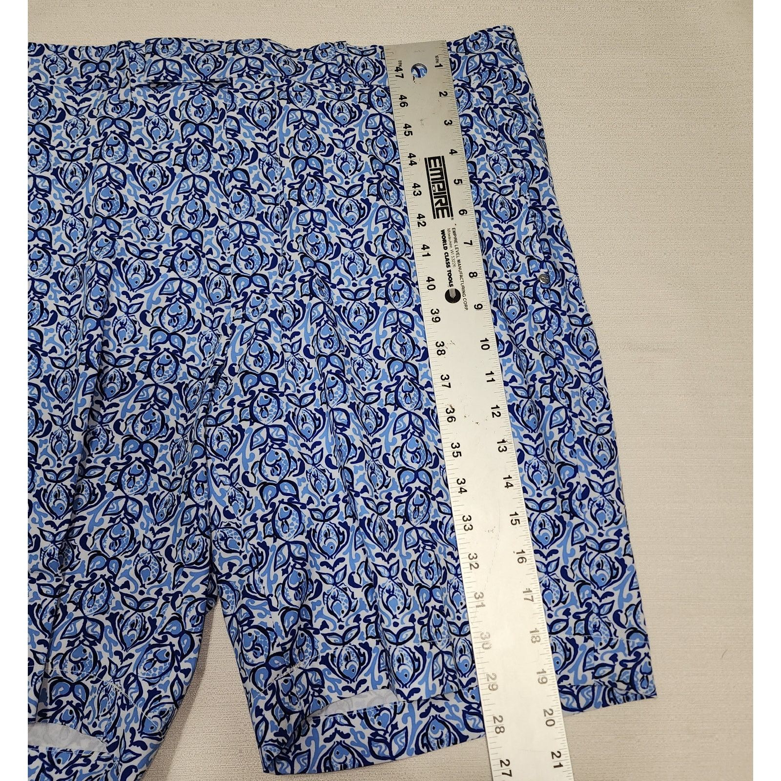 RLX Ralph Lauren RLX Ralph Lauren classic shorts W34'' x L20'' Fish Print Size US 34 / EU 50 - 4 Thumbnail