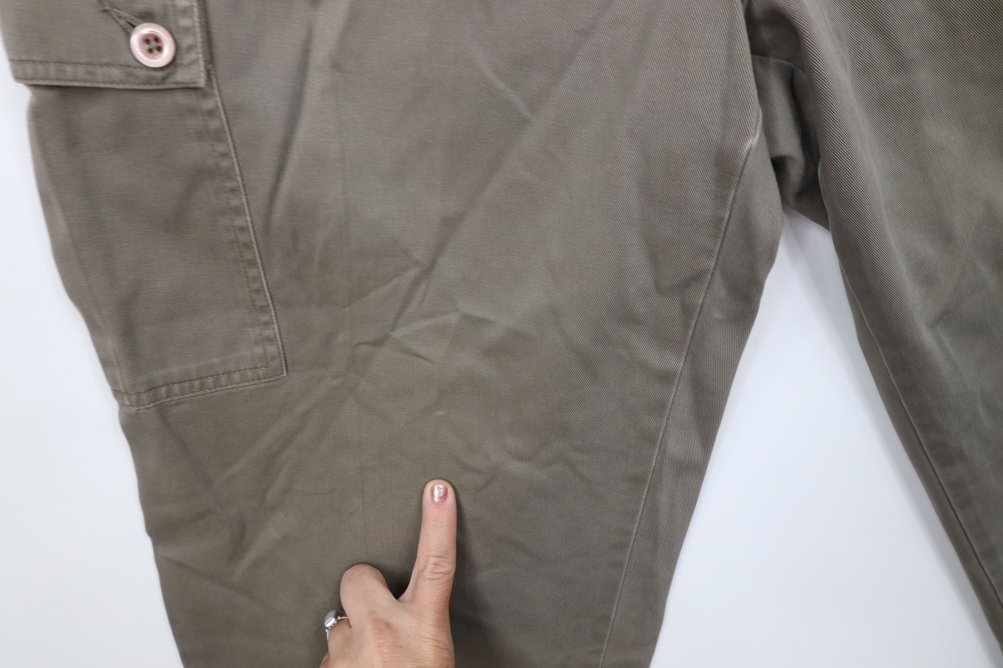 Ralph Lauren Vintage 90s Ralph Lauren Wide Leg Tarpoon Cargo Pants Cotton Size US 34 / EU 50 - 6 Thumbnail