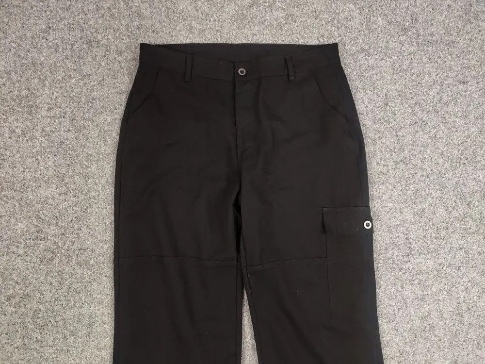 Vintage Vintage 90's Japanese Baggy Black Pocket Cargo Pants Size US 36 / EU 52 - 8 Thumbnail