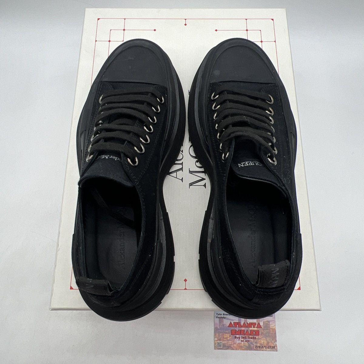 Alexander McQueen Alexander Mcqueen Tread Slick Low Top Size US 7 / EU 40 - 6 Thumbnail
