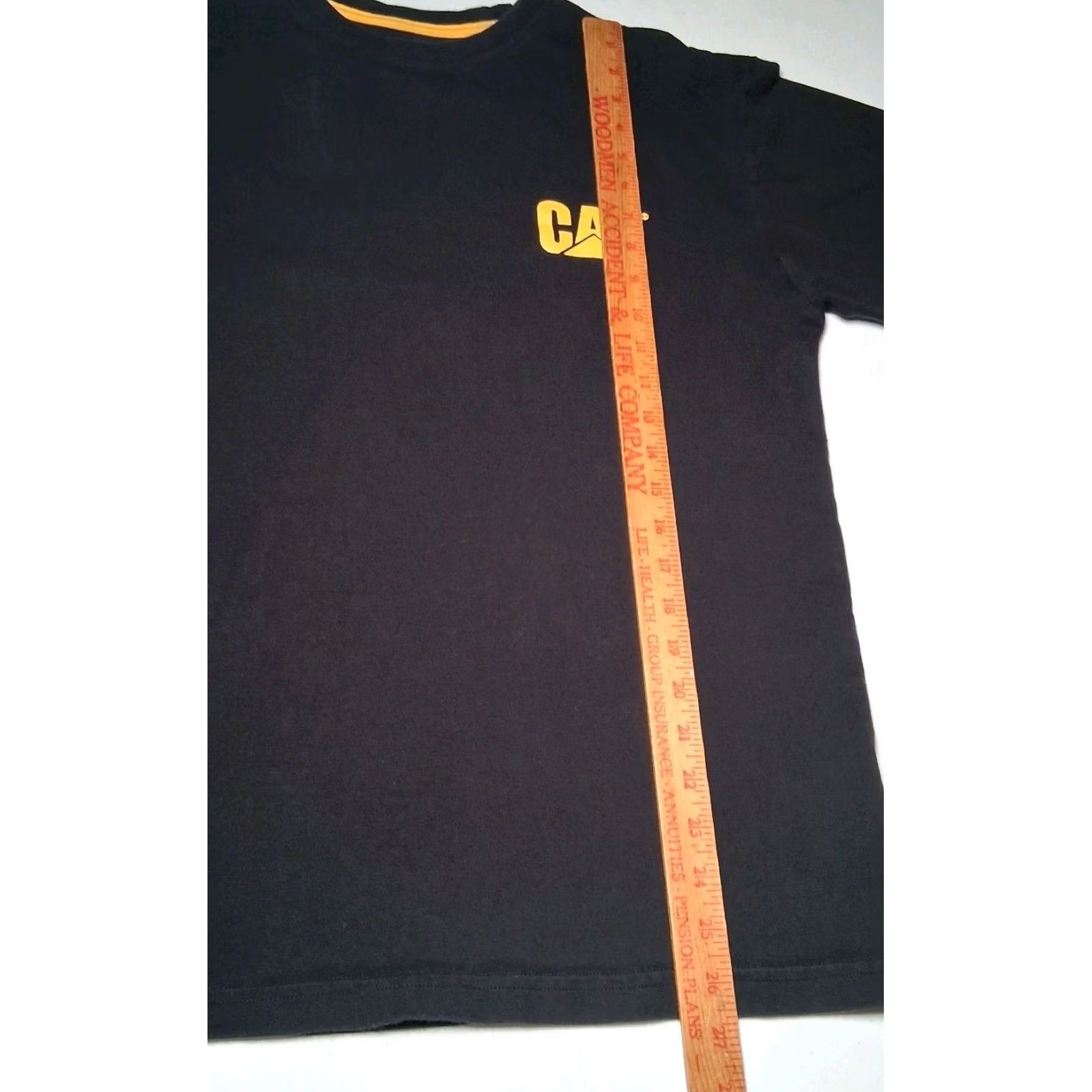 Vintage CAT Shirt T Logo Work Heavy Equipment Long Sleeve M Black Cotton Knit Crew Neck Men Regular Size US M / EU 48-50 / 2 - 5 Thumbnail